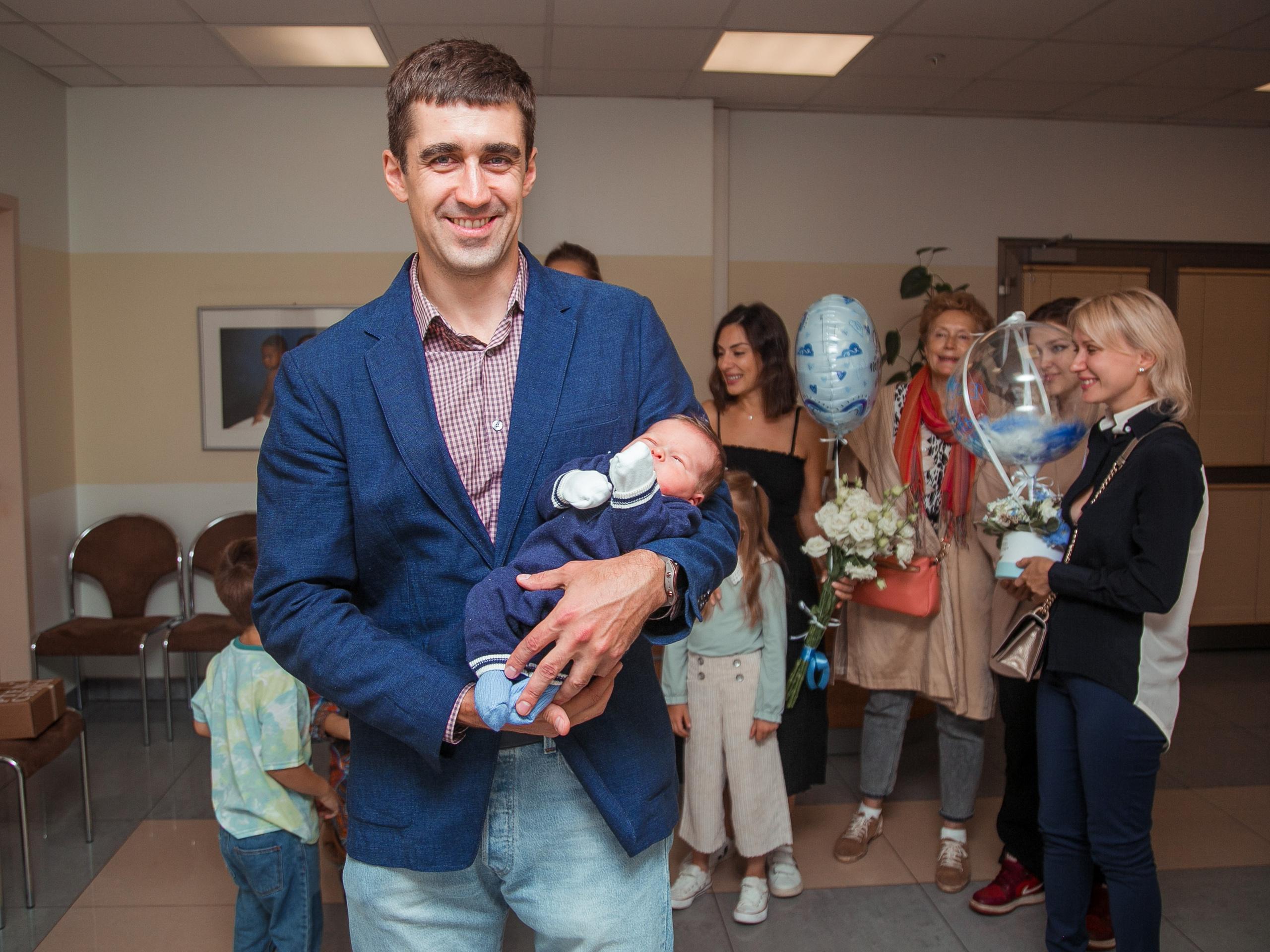 Выписка Андрея. Репортажный фотограф Борис Геер