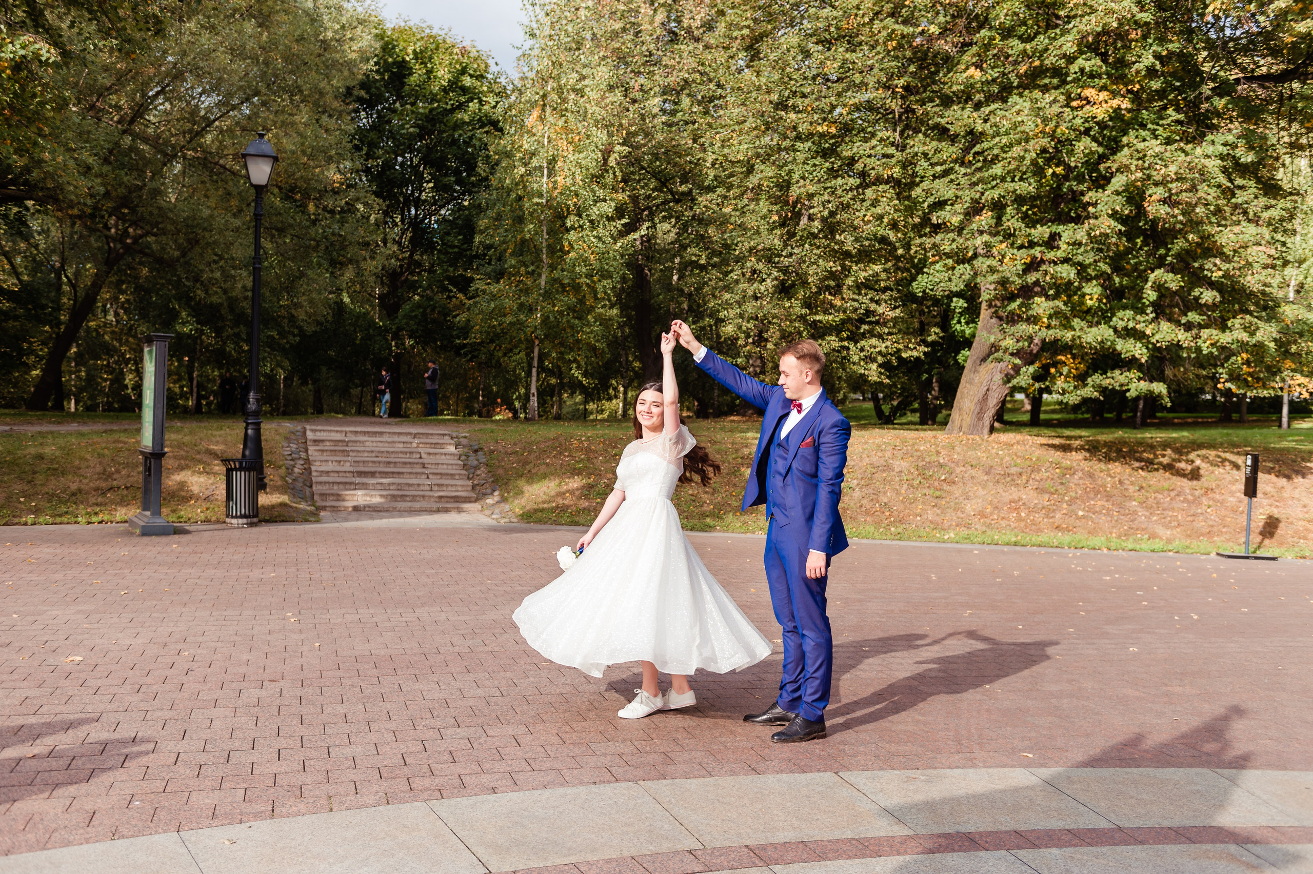 Свадебная фотосессия - прогулка. Фотосессии в Москве, женский и семейный фотограф Юлия Михайленко