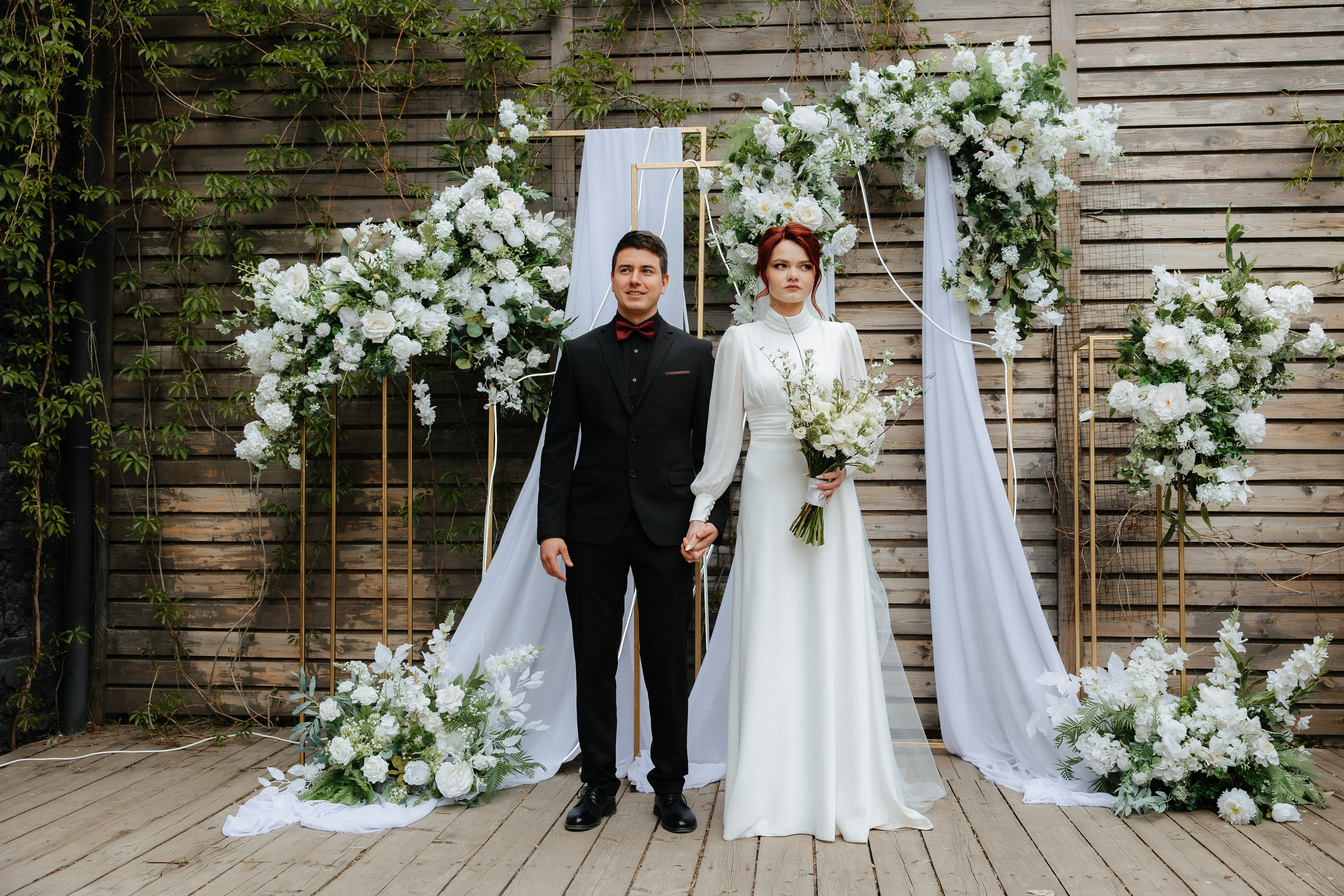 Анастасия и Владимир. Студия 12.24. Алена Бадамшина — свадебный фотограф Воронеж / Москва