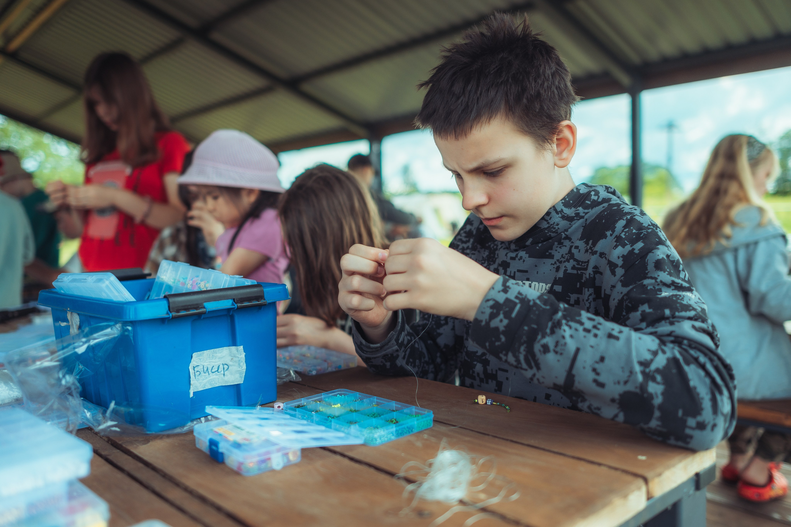 Детский лагерь — 2 смена 2025 год. Иван Кубик — фотограф и видеограф