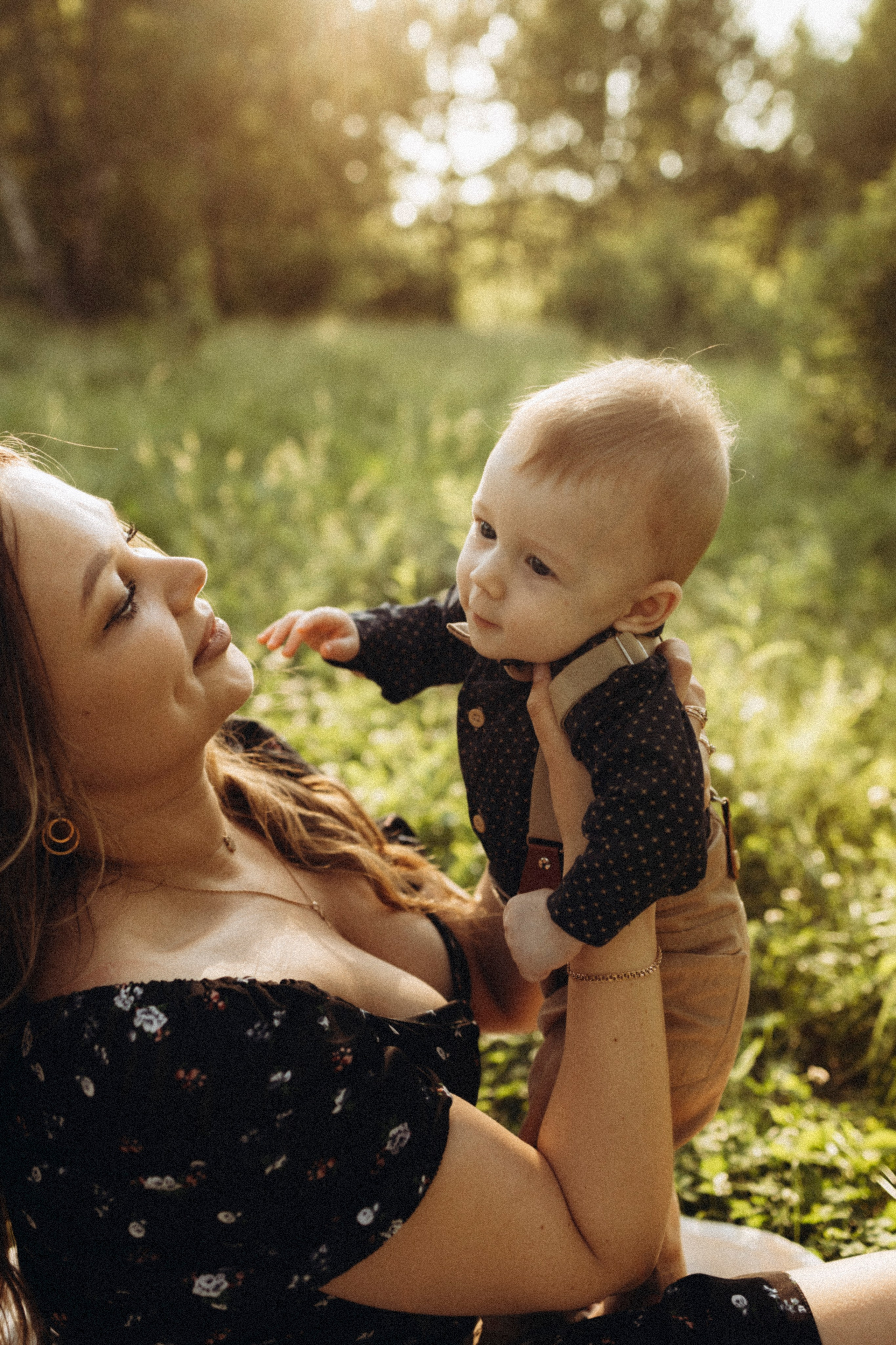 Тёплый вечер для троих. Lifestyle семейный и детский фотограф в Омске Иванова Екатерина