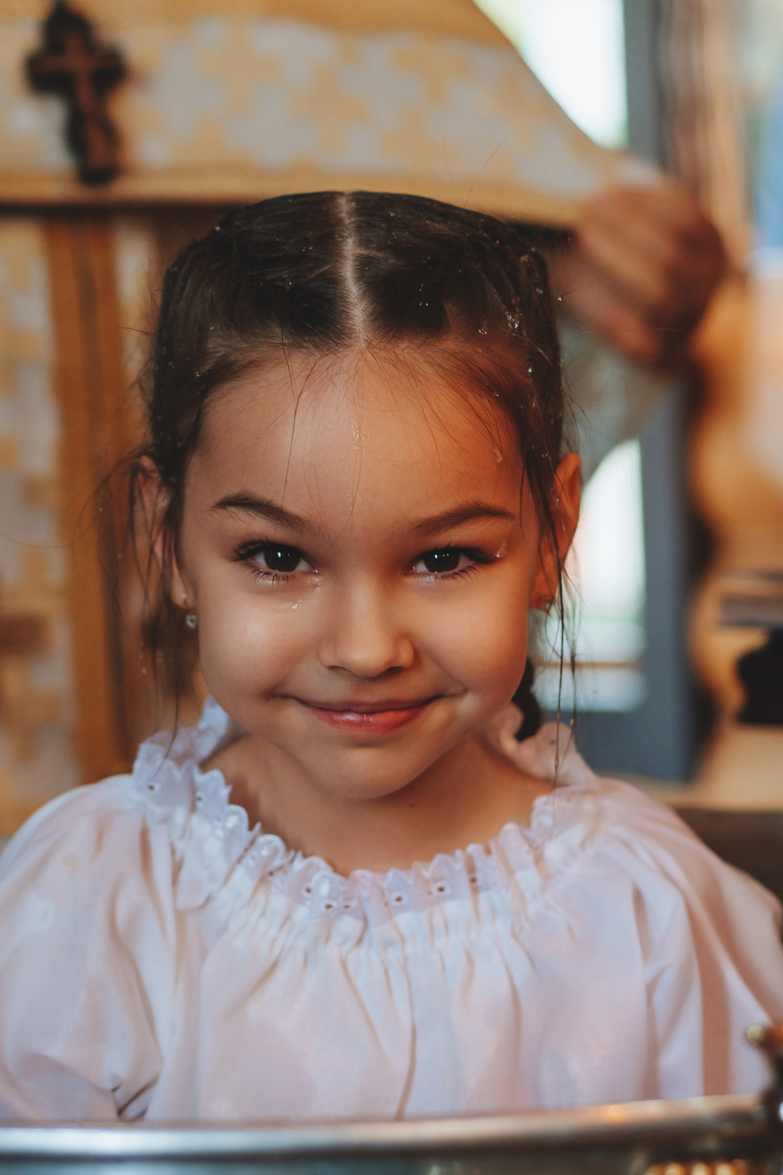 Фотосессия крещения Елизаветы. Семейный и детский фотограф Кущ Наташа