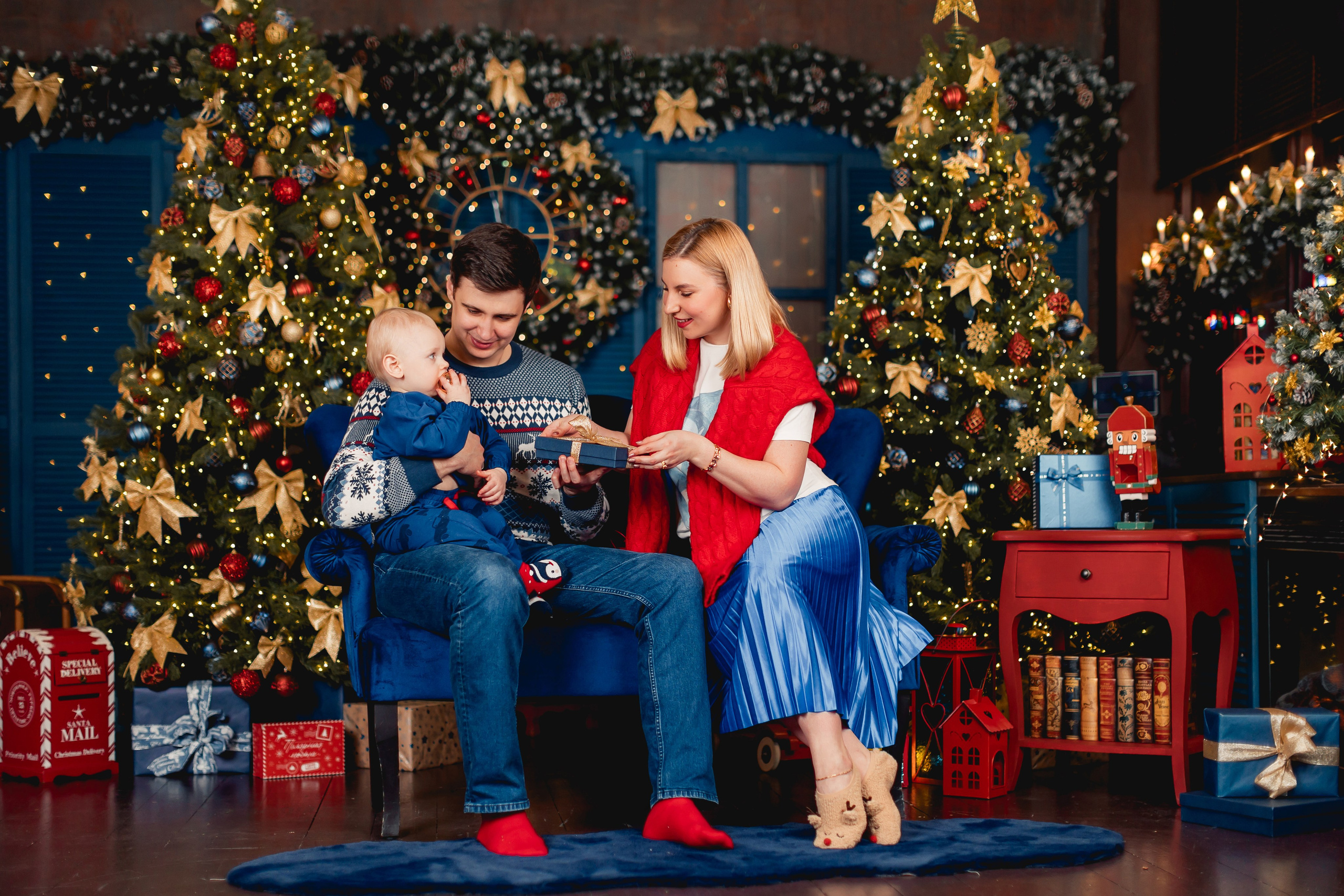 Новый год. Семейный фотограф в Москве Татьяна Болтиева