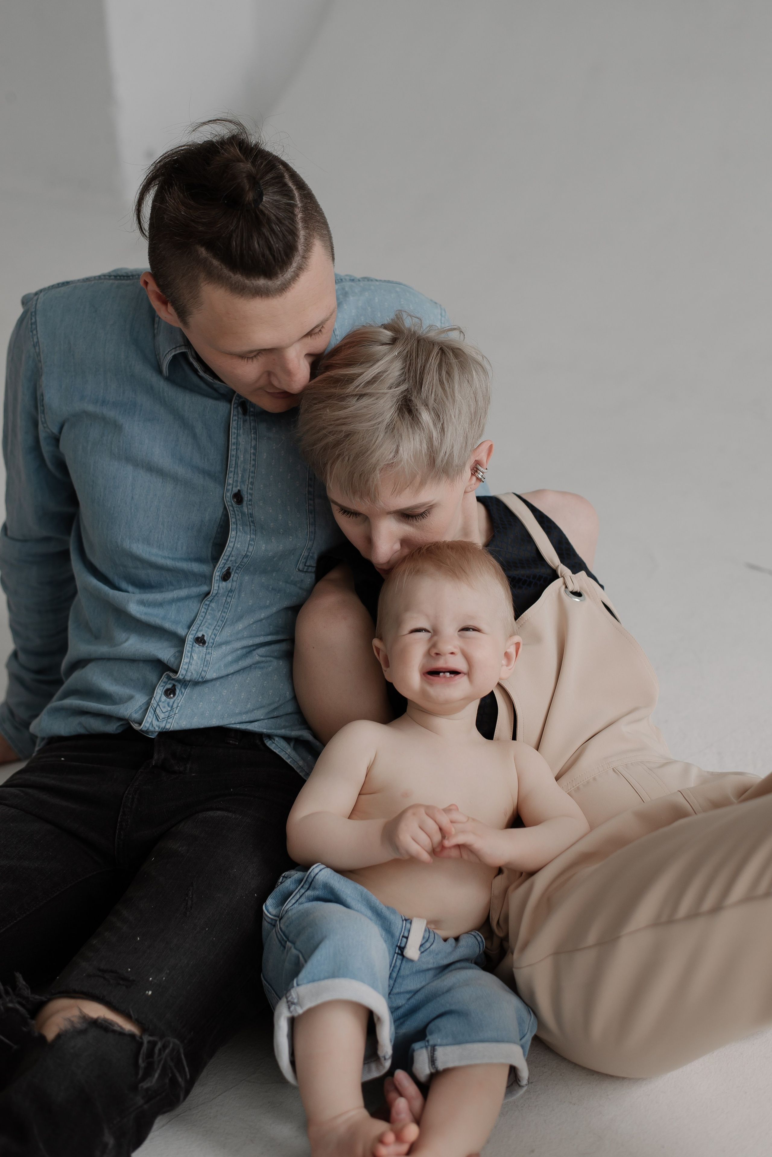 Родион, Ольга и Елисей. Портретный фотограф Ксения Люндовская