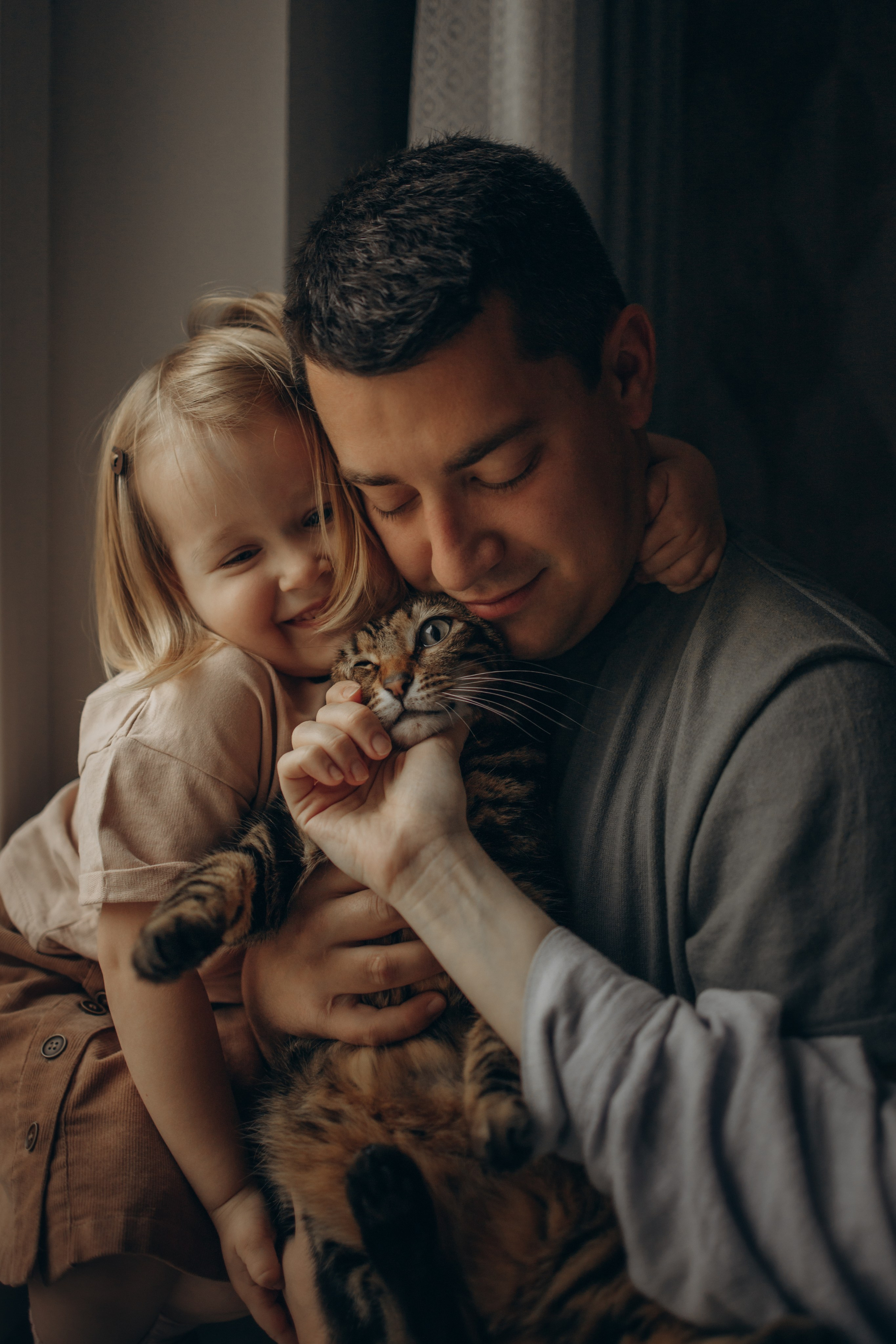 Наташа, Никита и Вероничка. Семейный фотограф Екатерина Еремеева