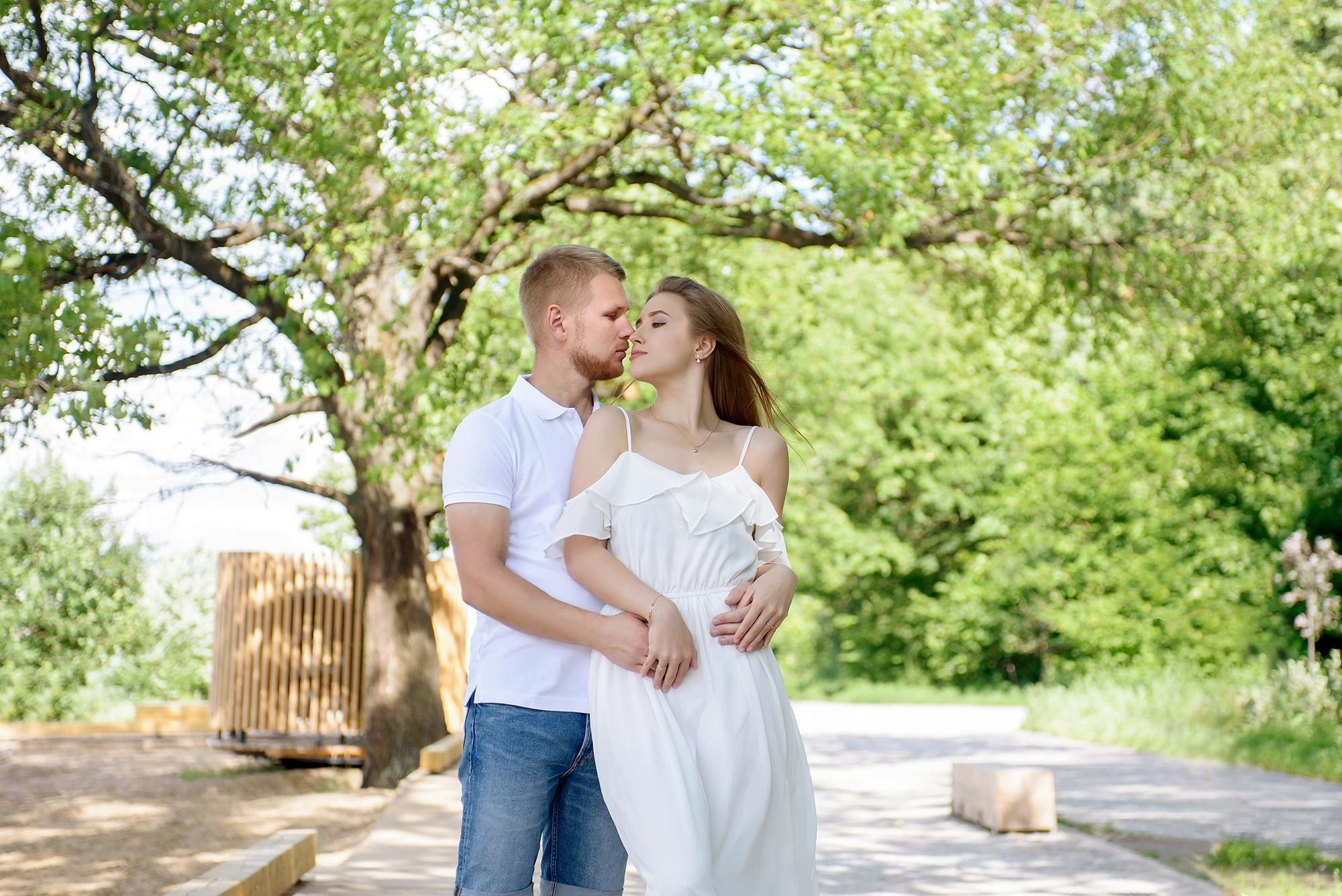 Love story на природе