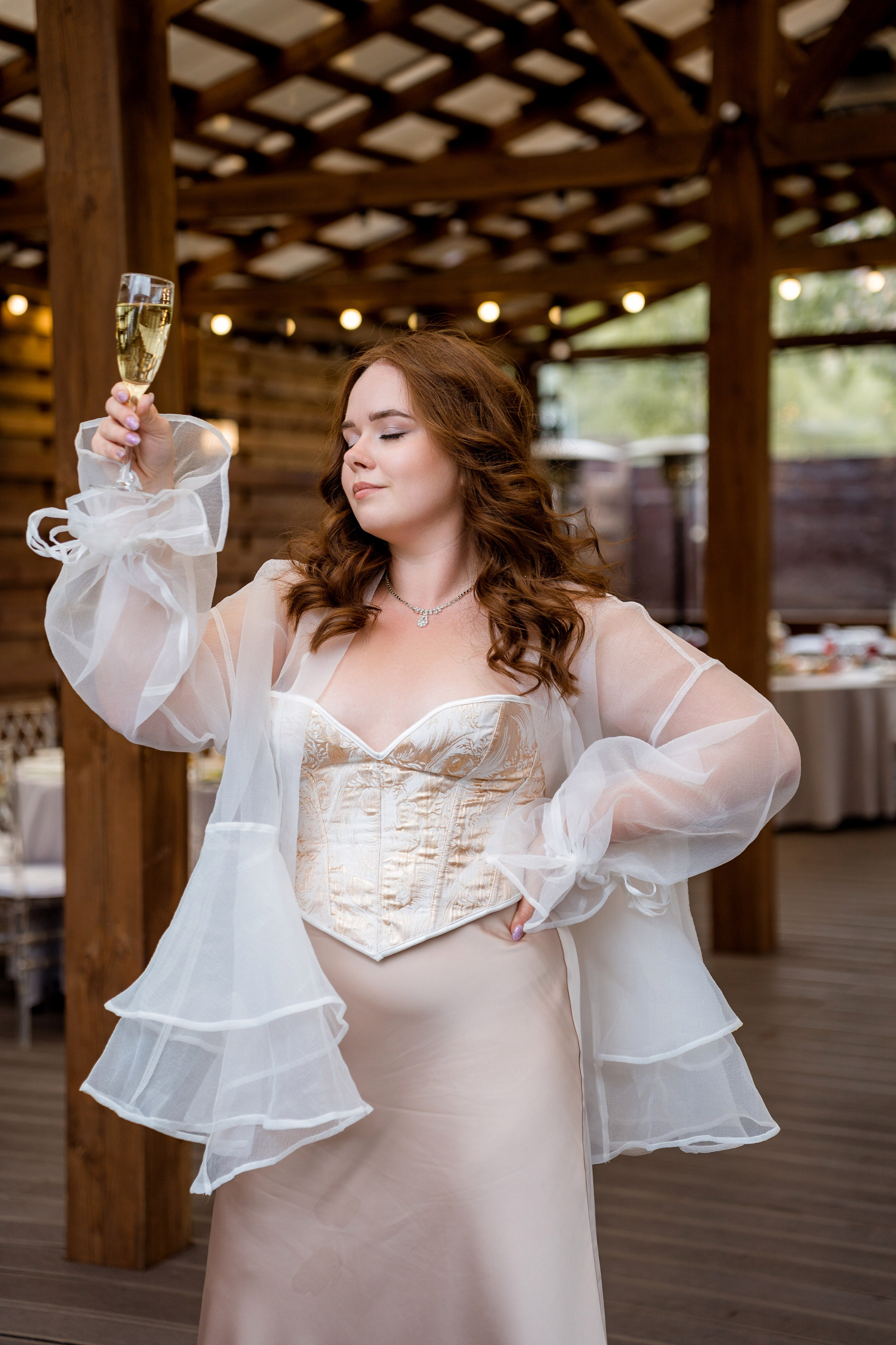 Иван и Дарья. Свадебный банкет, Теплица парк. Фотограф и видеограф в Москве и Московской области Мария Вишня