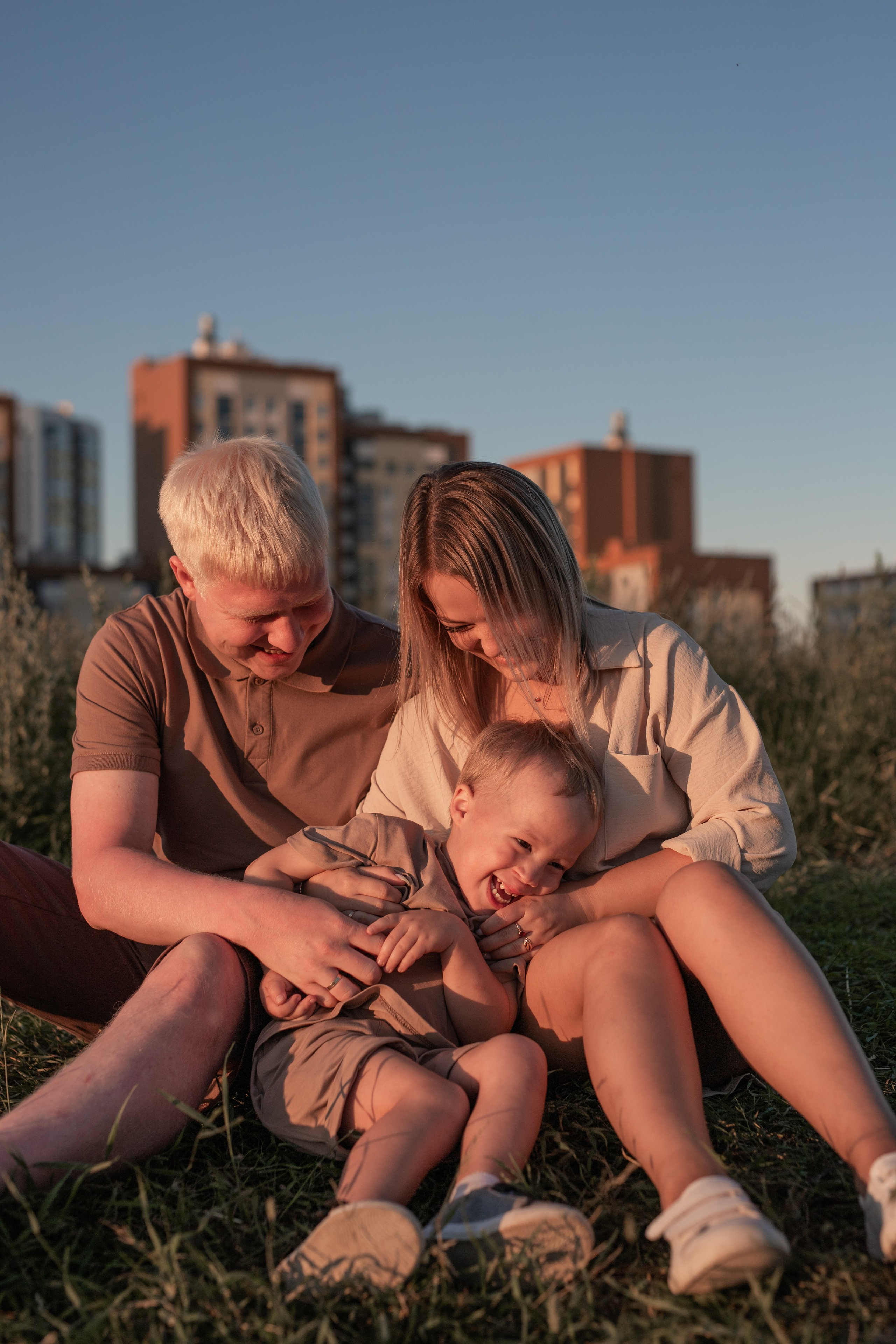 Семья Глуховых. Фотограф Анастасия Петрова