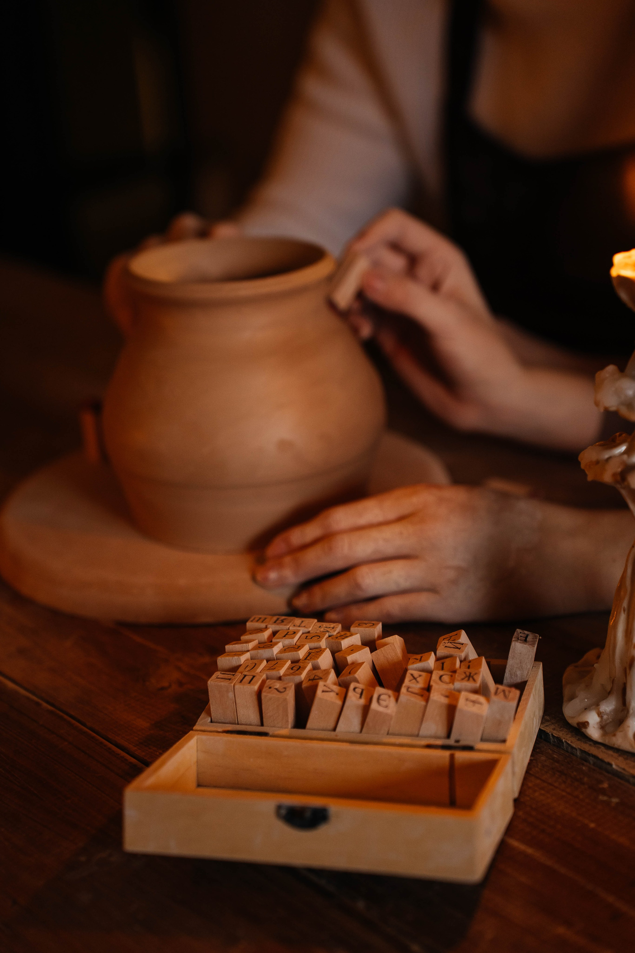 Однажды в гончарной мастерской. Семейный и свадебный фотограф в Саратове Евангелина Штах