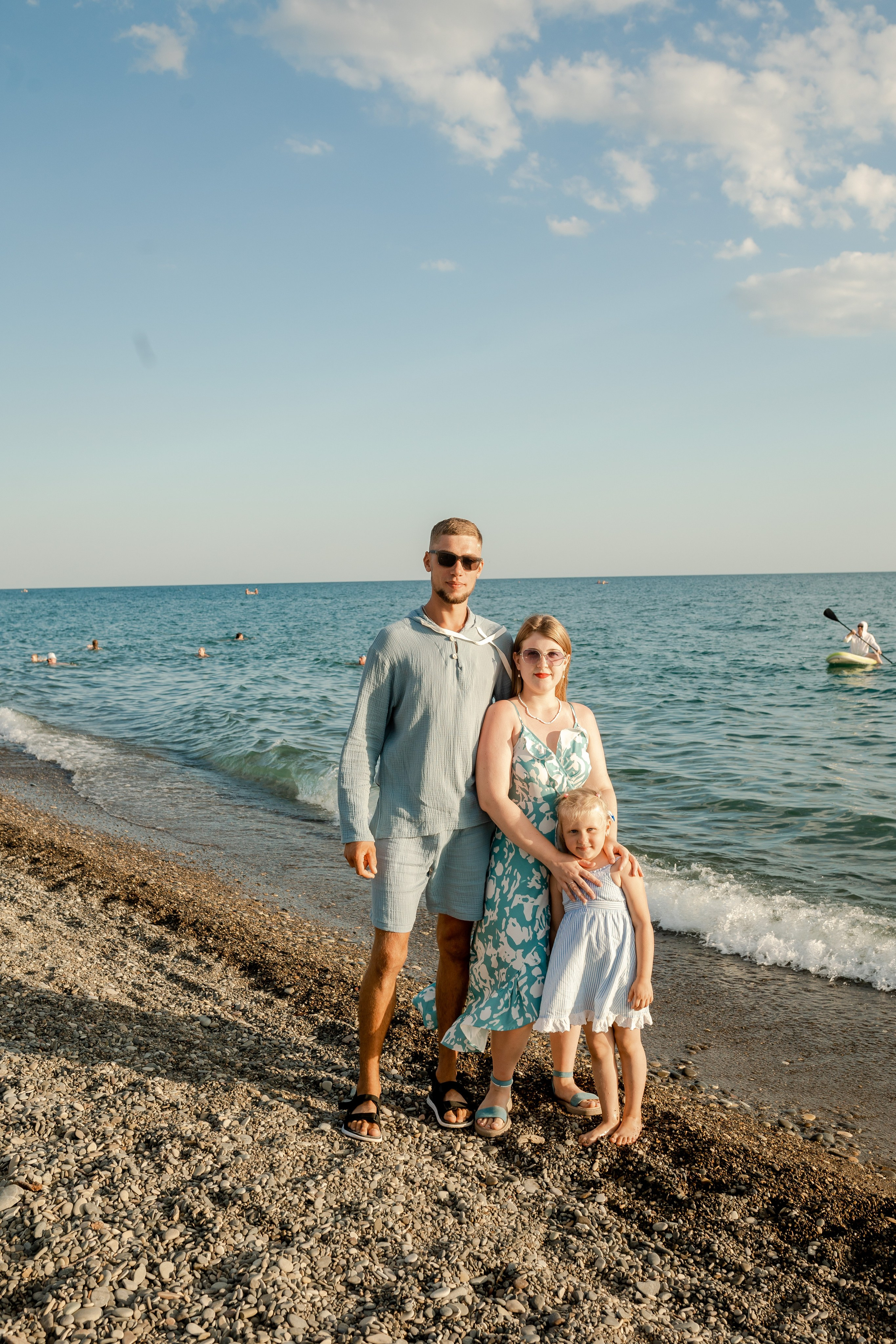 Карина, Евгений и Катя. Фотограф в Геленджике, Архипо-Осиповке, Абрау-Дюрсо, Кринице Виктория