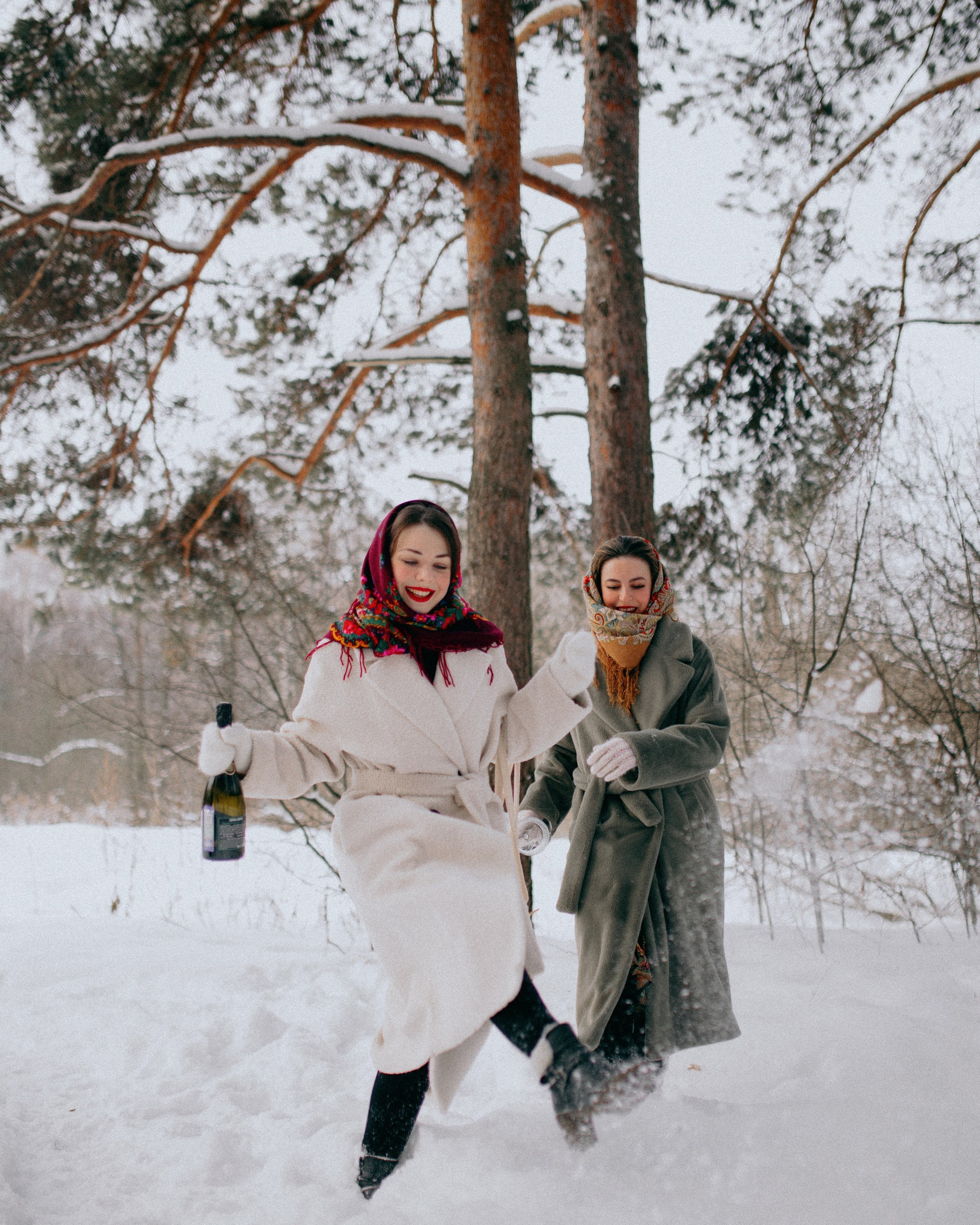 Сёстры. Масленица. Анастасия Турсунова арт-фотограф в Москве