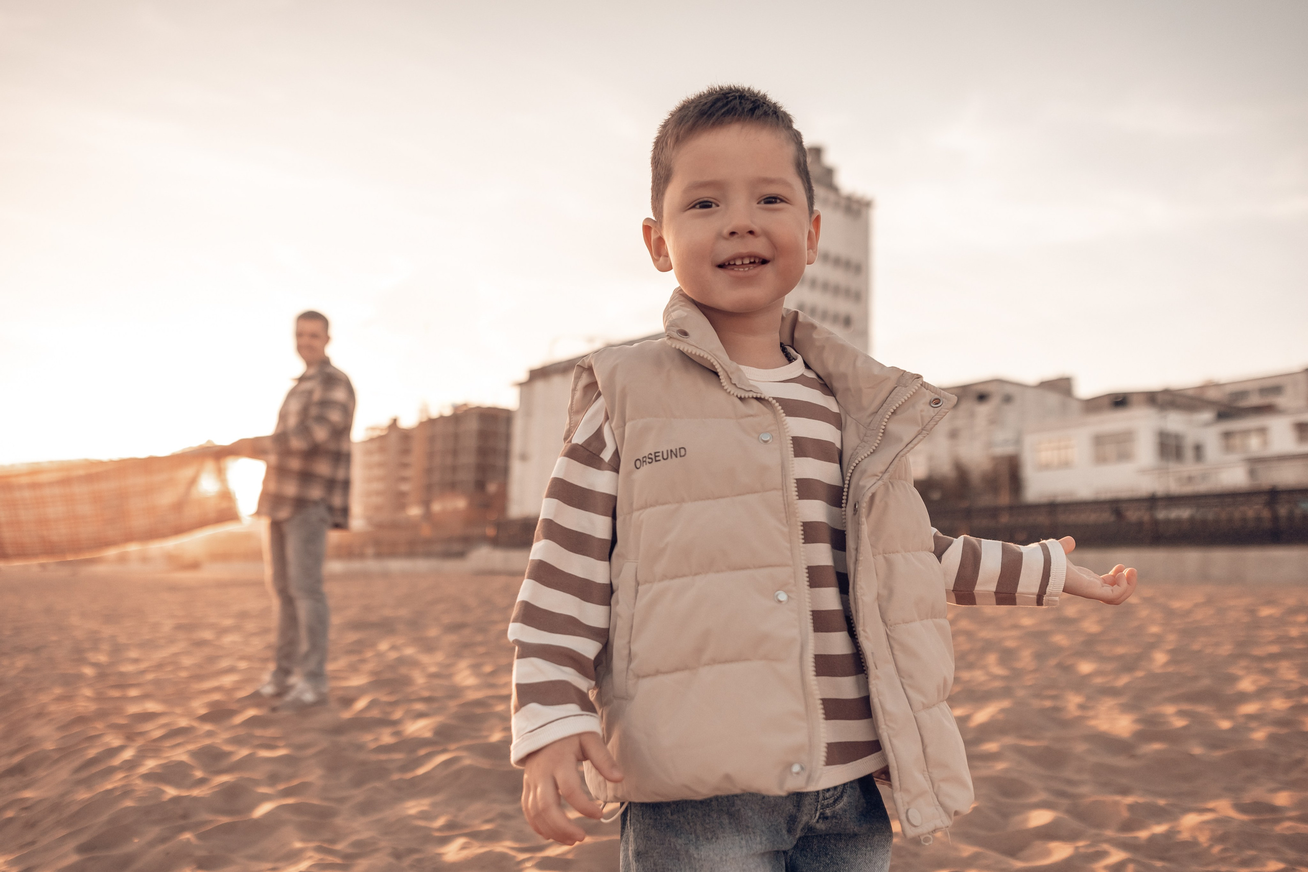 Алексей, Елена и Тимур. Пляж. Главная