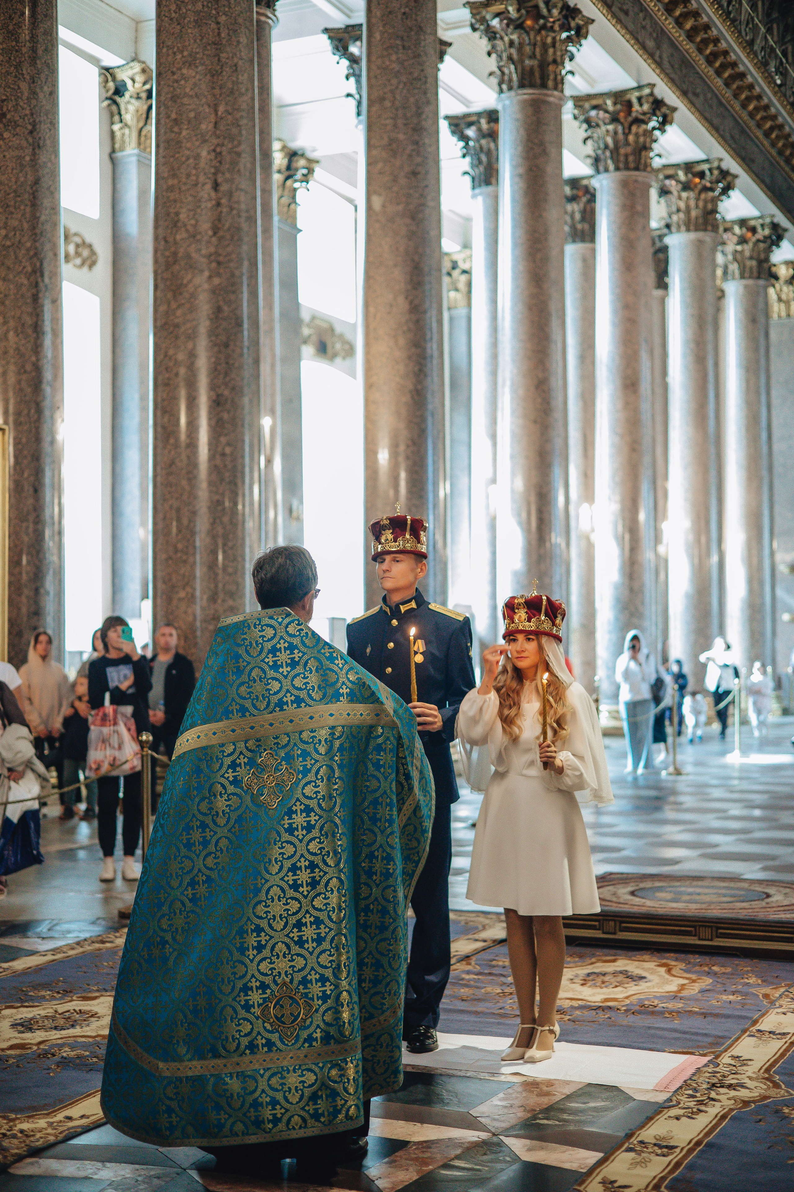Оля и Леша. Венчание. Казанский собор. Свадебный и семейный фотограф Пушкин Царское Село СПБ Питер Санкт-Петербург и Рязань Ольга Козлова