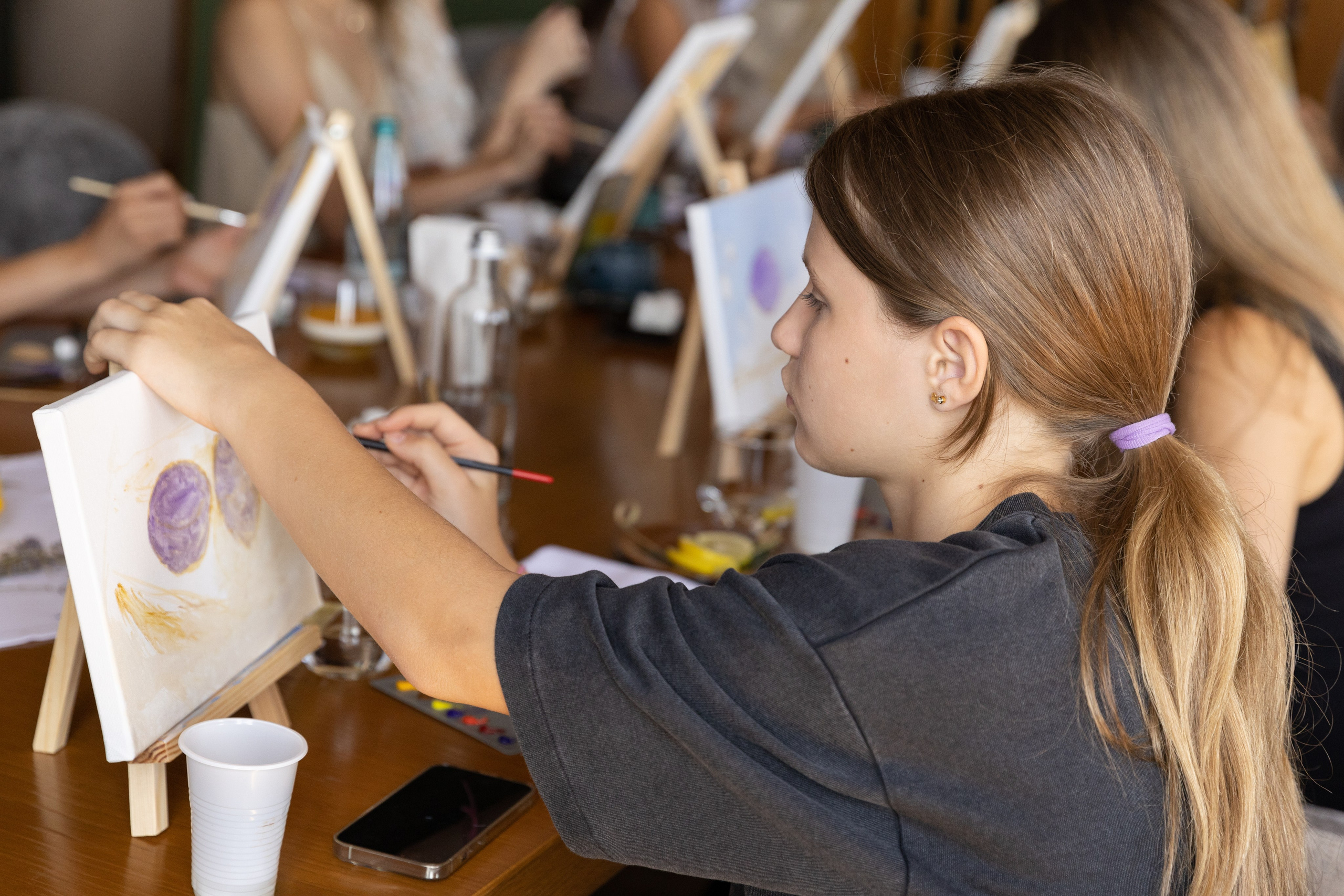 МАСТЕР-КЛАСС ПО ЖИВОПИСИ МАСЛОМ. Фотограф в Сочи Екатерина Потапова