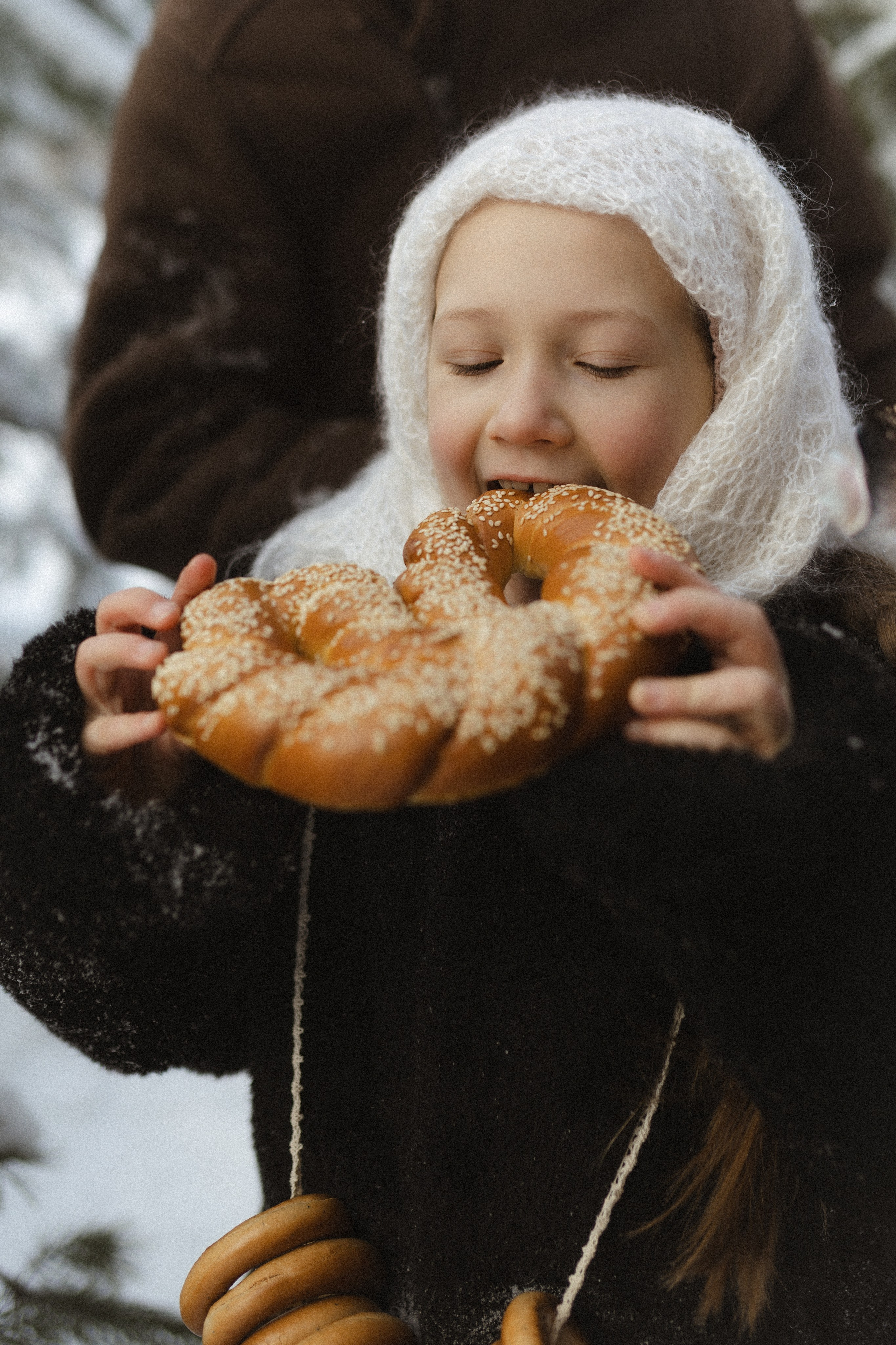 Зима не холодная, когда рядом свои. Семейный фотограф в Москве Алина Савченко