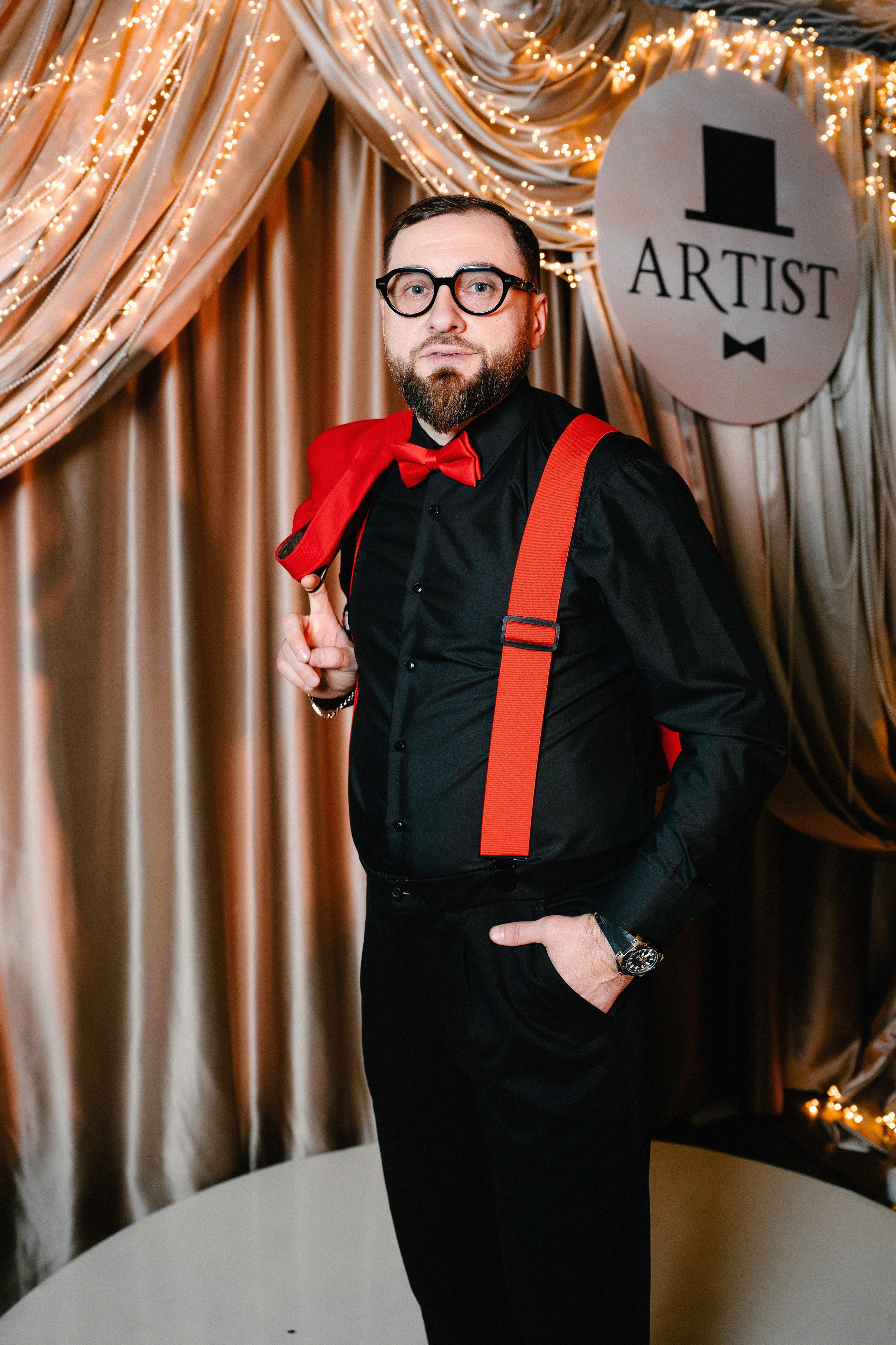 Новогодний вечер в Артисте. Свадебный и семейный фотограф в Воронеже Анастасия Бойко