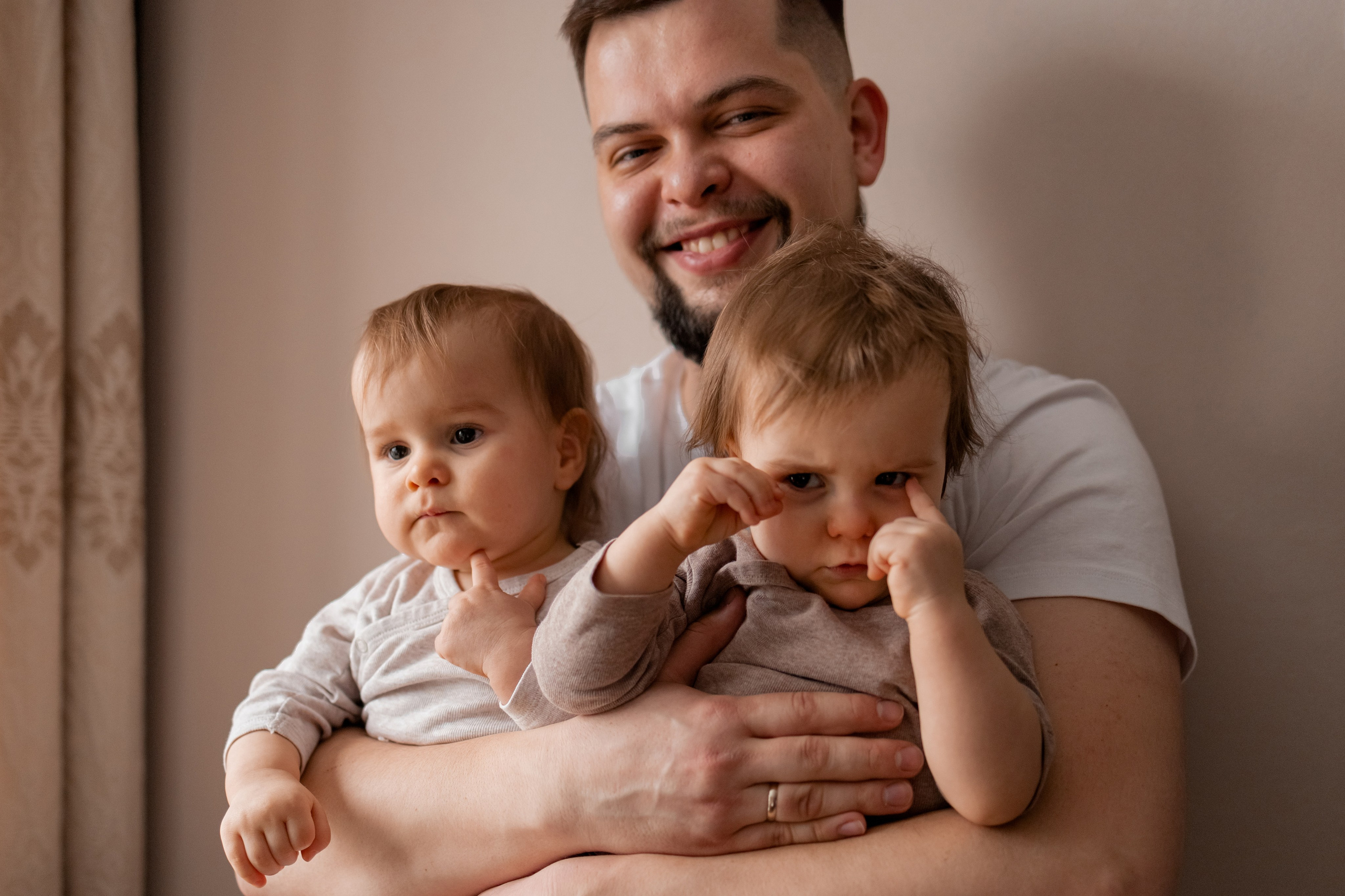 Николай, Ирина, Денис, Вика, Ника. Фотограф беременности и материнства в Москве Мария Менендес-Гонсалес