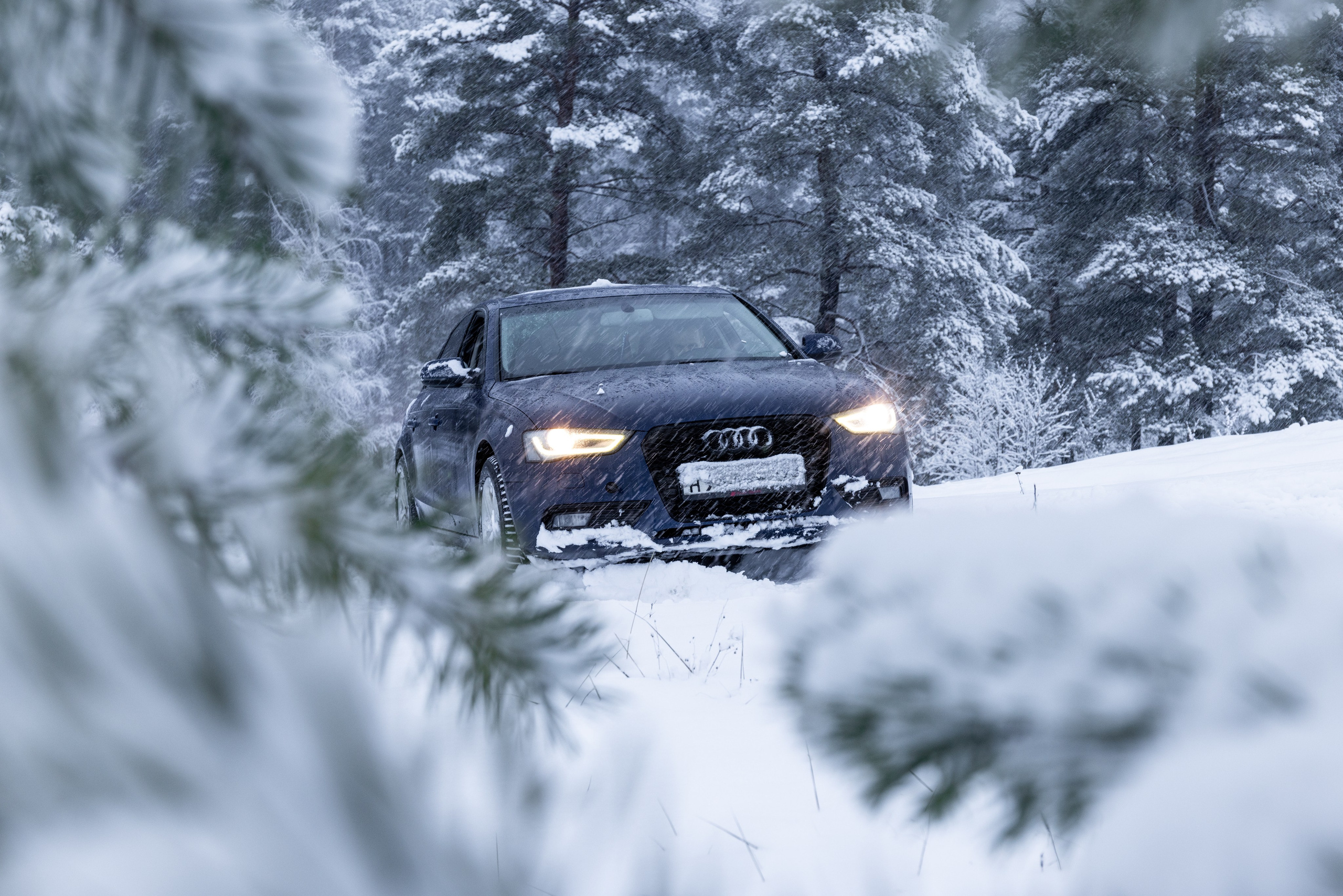 Зимние покатушки. Автомобильная фотография в Санкт-Петербурге
