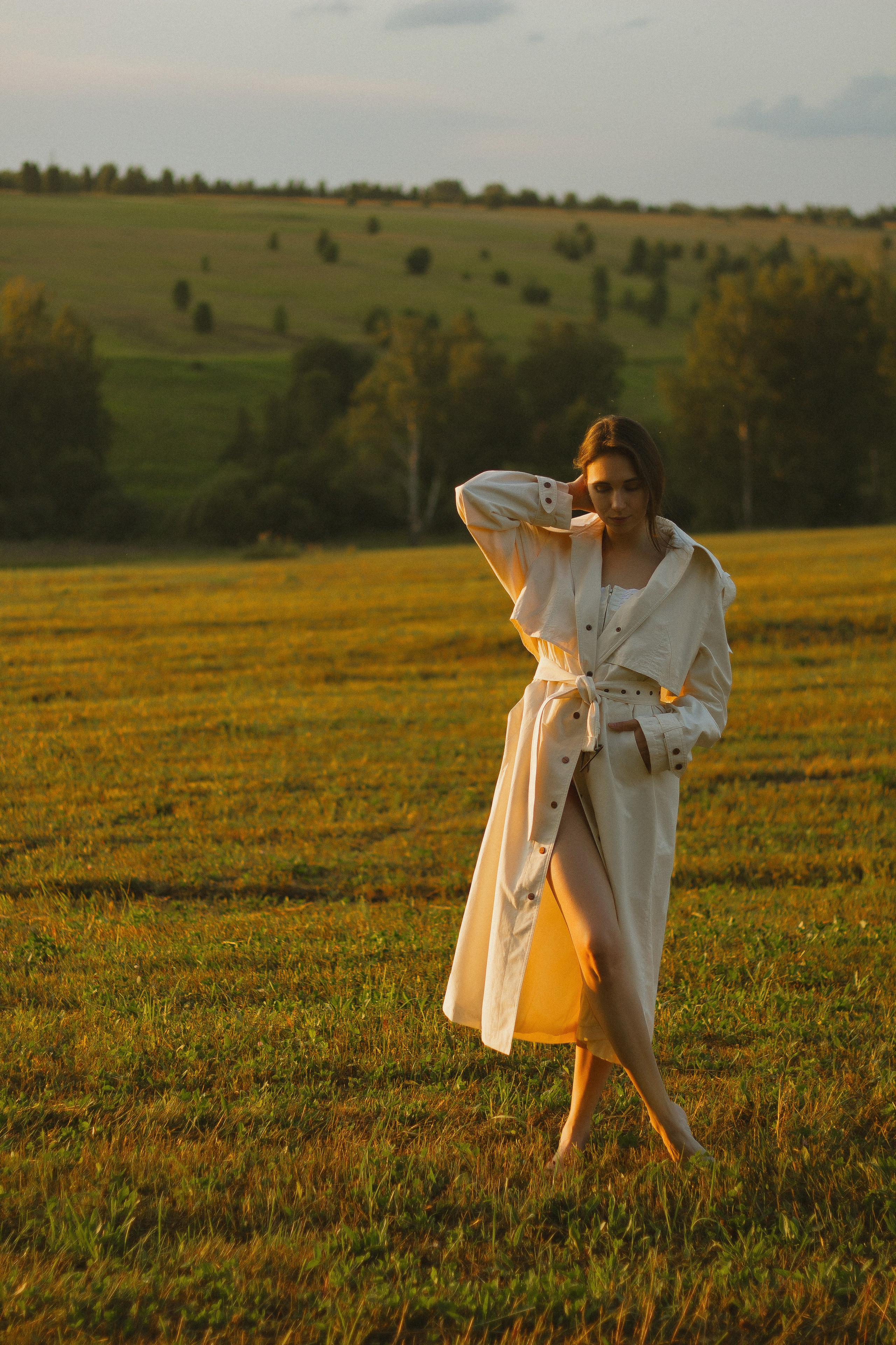 Оля, закат. Анастасия Дубцова. Фотограф в Кемерово