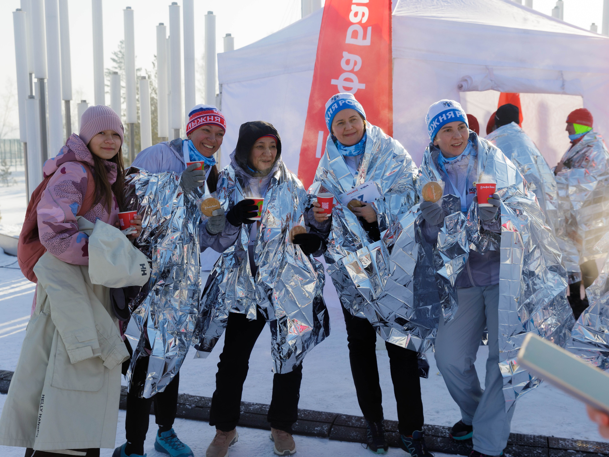 Альфа — Банк. Зимний кросс. Репортажный фотограф в Новосибирске Алена Помазунова