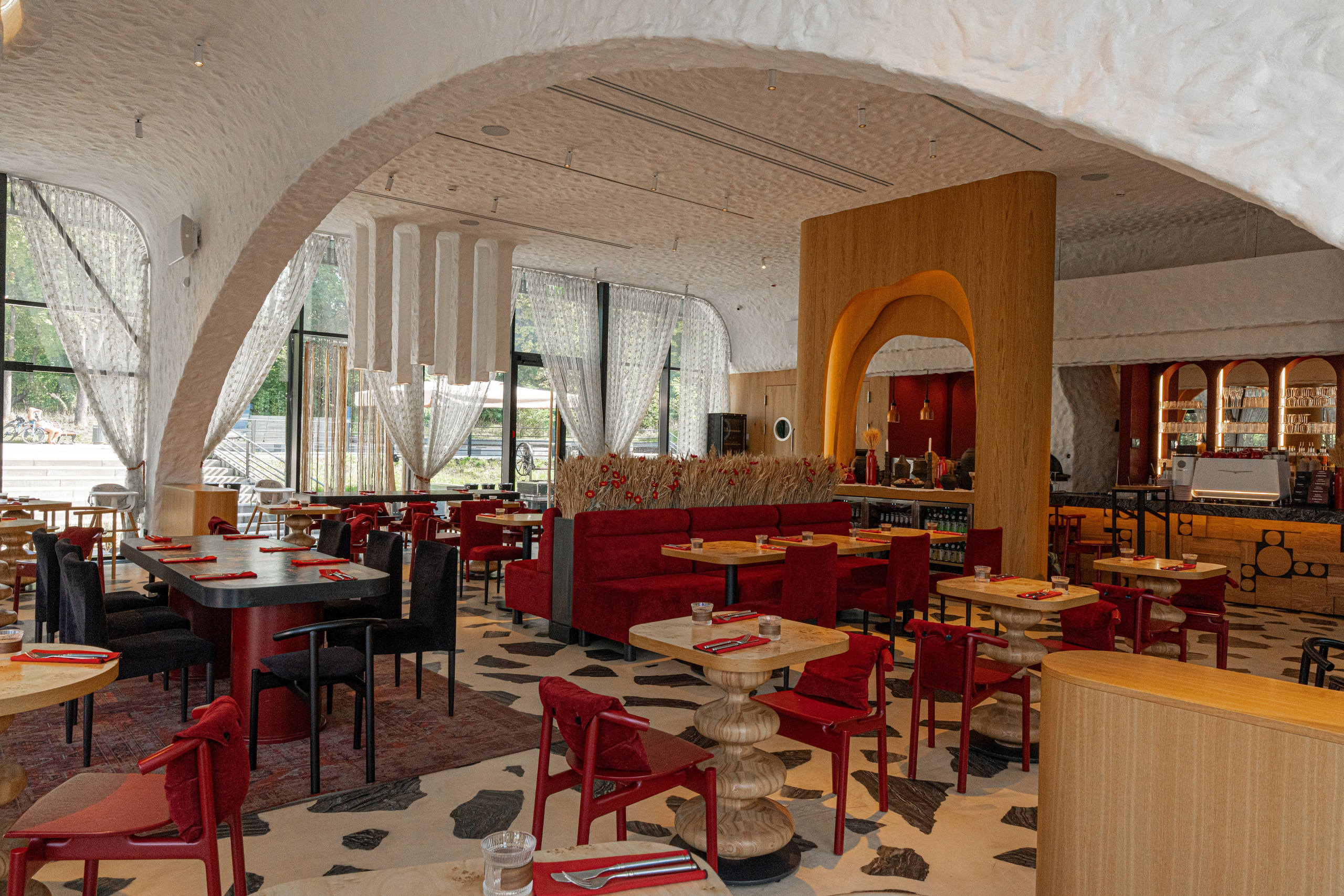Ресторан Культура. Интерьер. Интерьерный фотограф, фуд-фотограф и контент-фотограф Анастасия Бунтовских