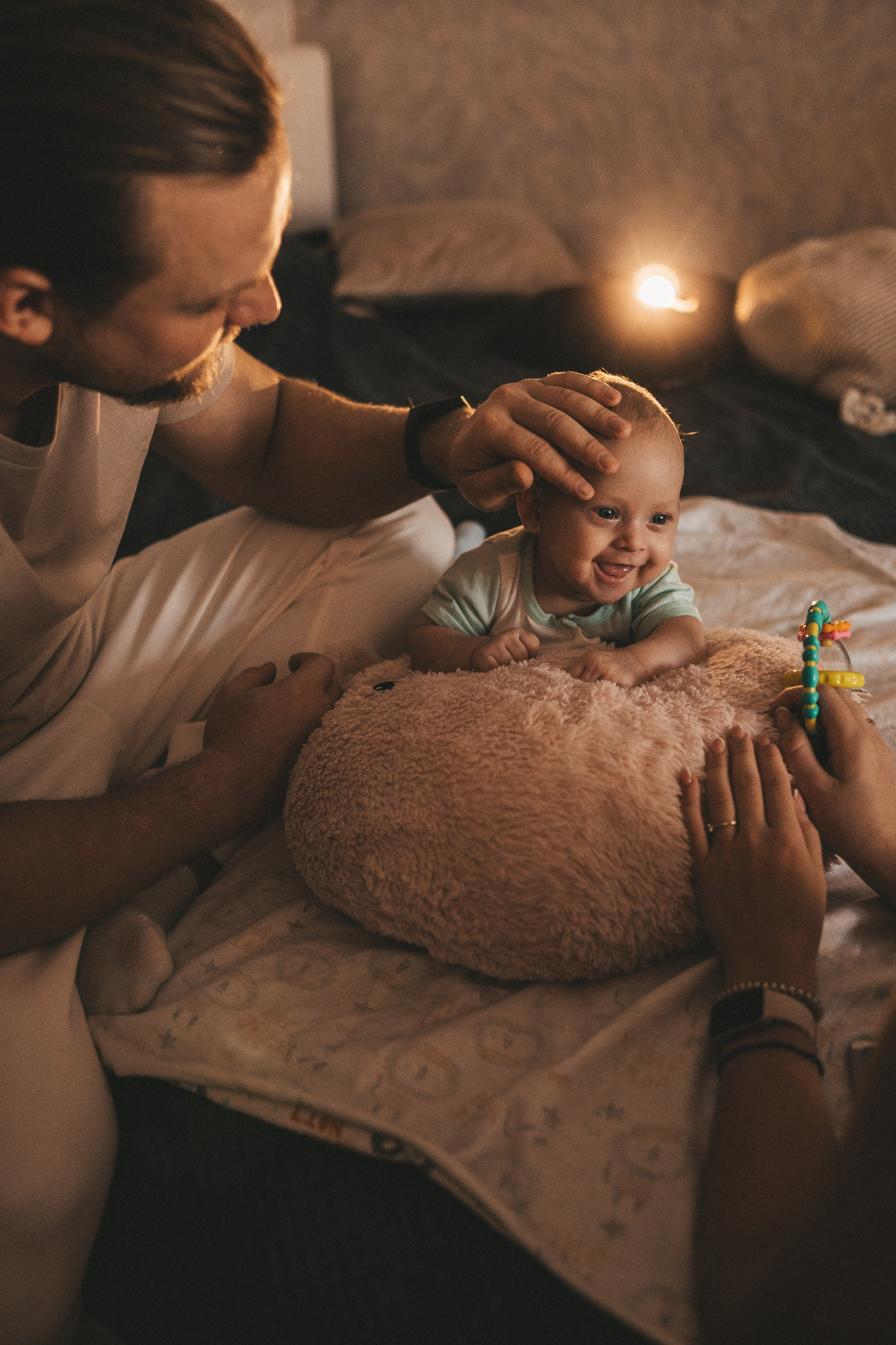 Домашняя семейная фотосессия. Портретный и семейный фотограф во Владивостоке Светлана Мухильченко