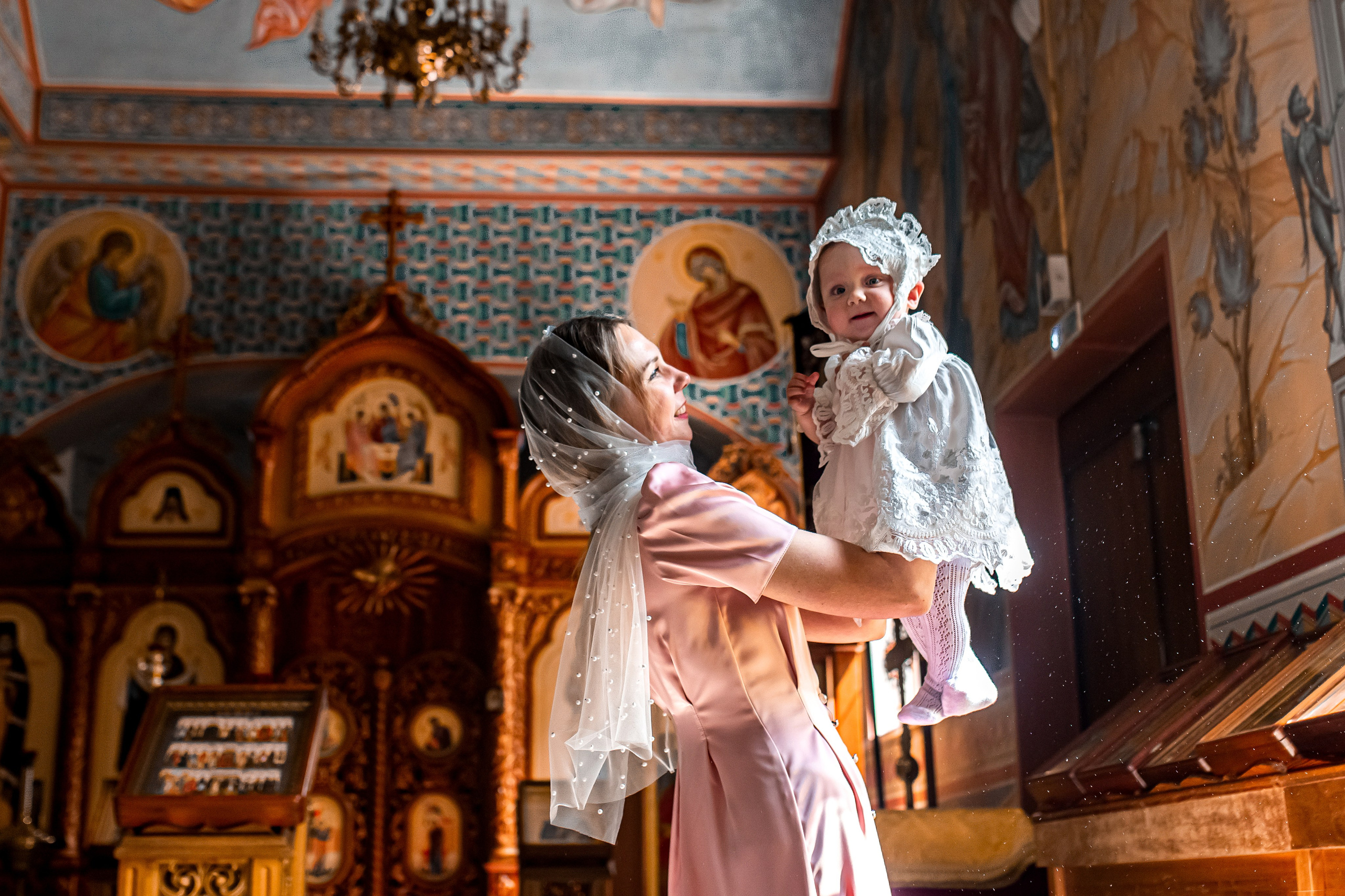 Таинство Крещения Есении. Фотограф Таинств Крещения и Венчания в г. Курске