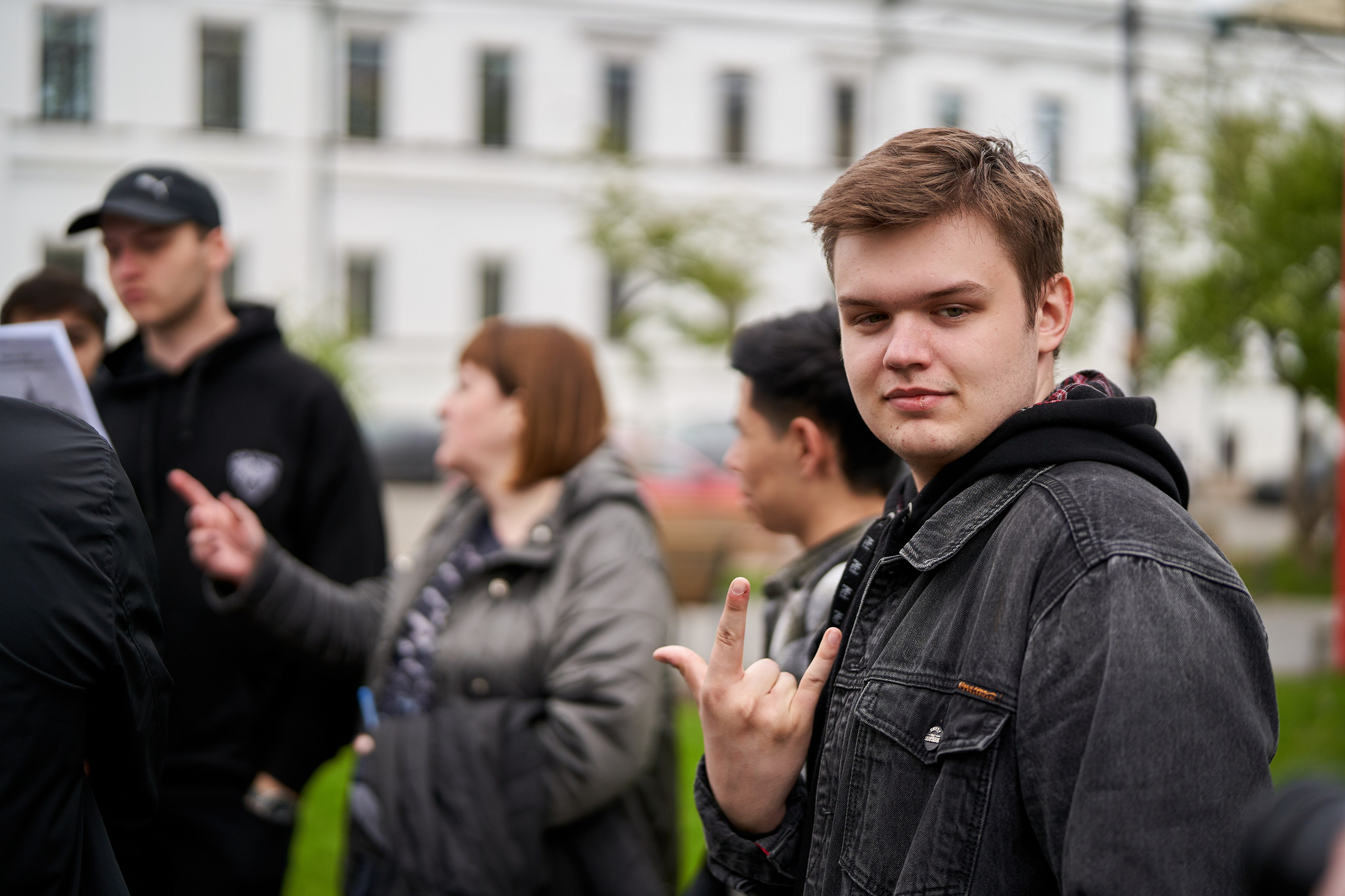 Городской квест в рамках регионального фестиваля «Учись без границ». Репортажный фотограф Вилянов Евгений. Нижний Новгород