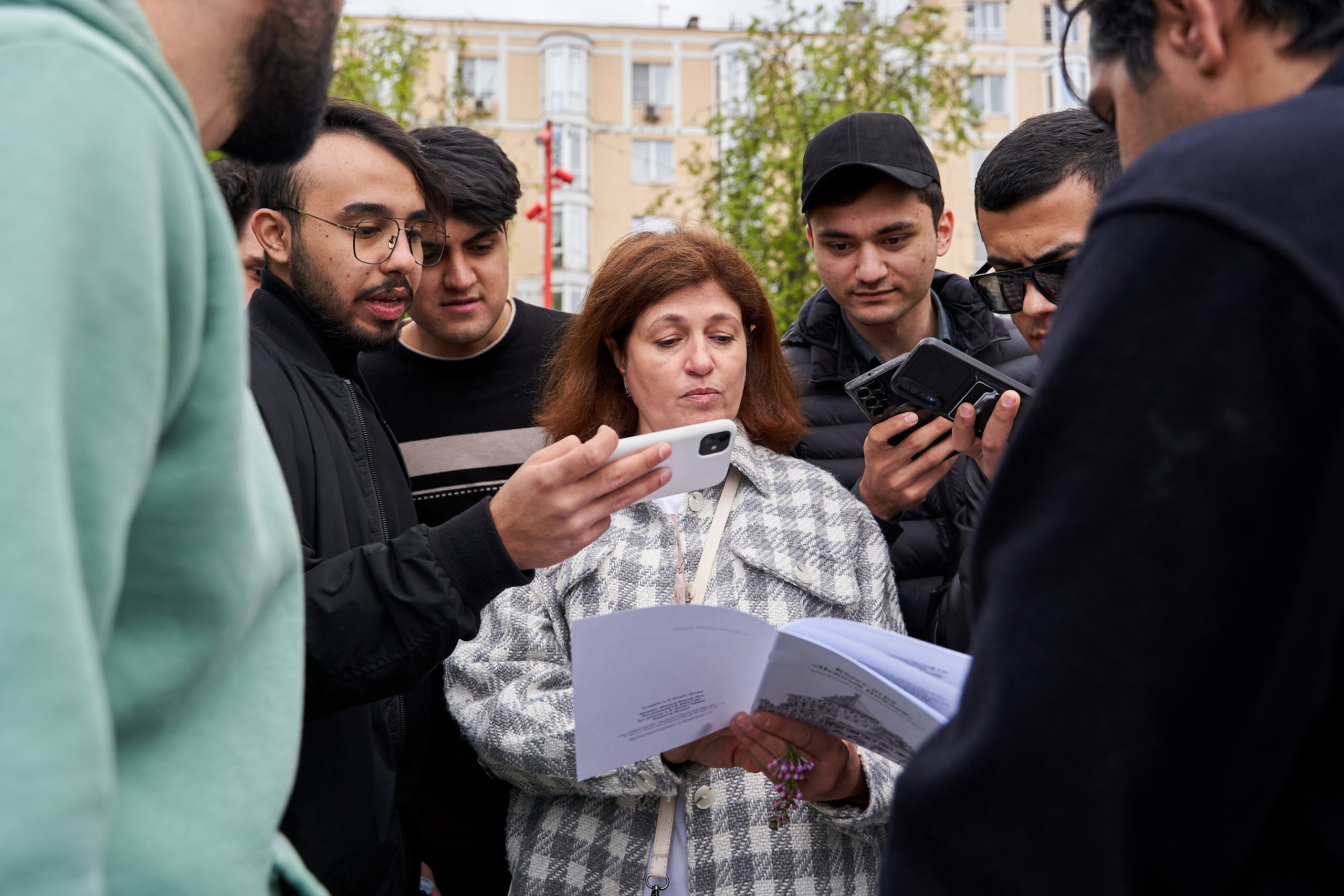 Городской квест в рамках регионального фестиваля «Учись без границ». Репортажный фотограф Вилянов Евгений. Нижний Новгород