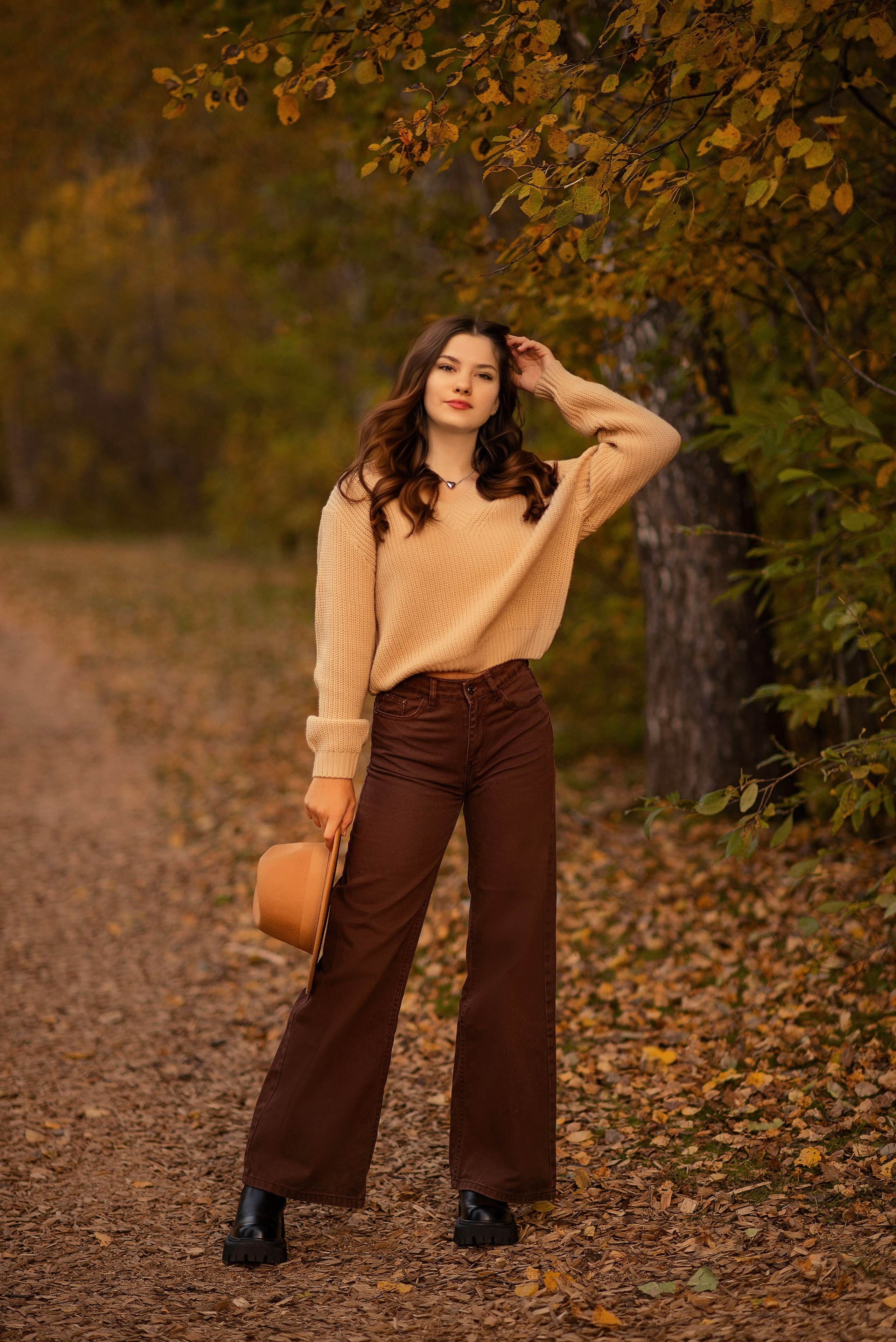 Осень. Злата и Маша. Школьный, фэшн фотограф в Тюмени и в России Ирина Королева