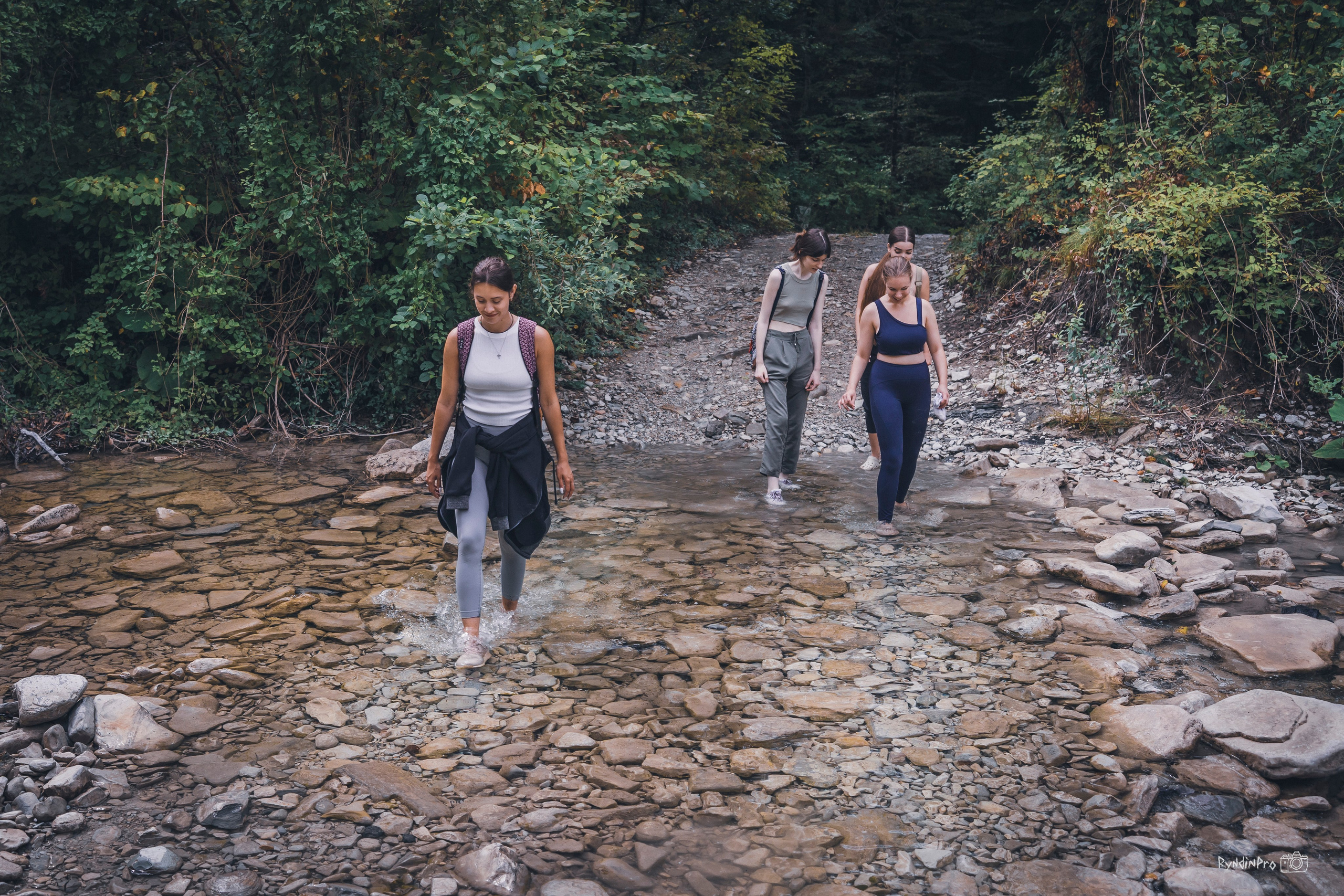 Поход на водопады Куаго с командой Мадьяр 23.07.24. Репортажный фотограф в Краснодаре Рындин Дмитрий