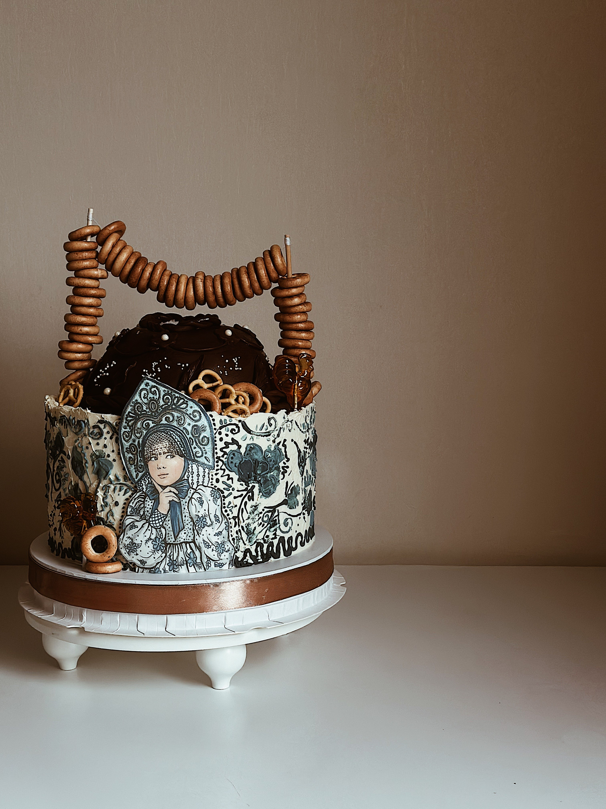 Торт А-ля Рус. Арт-кондитер в Москве Маша Шафран