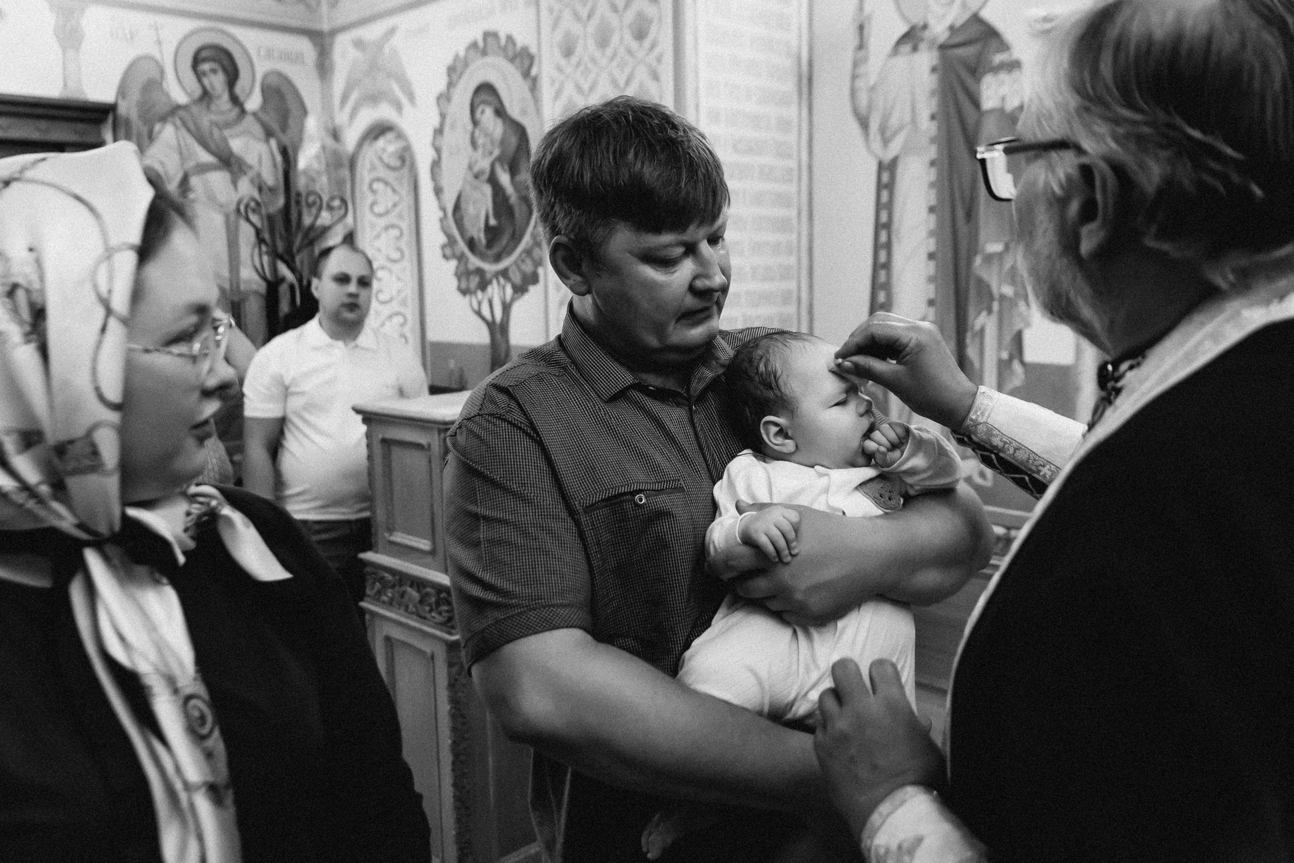 Крещение Максима. Семейный фотограф Минск Усова Ольга