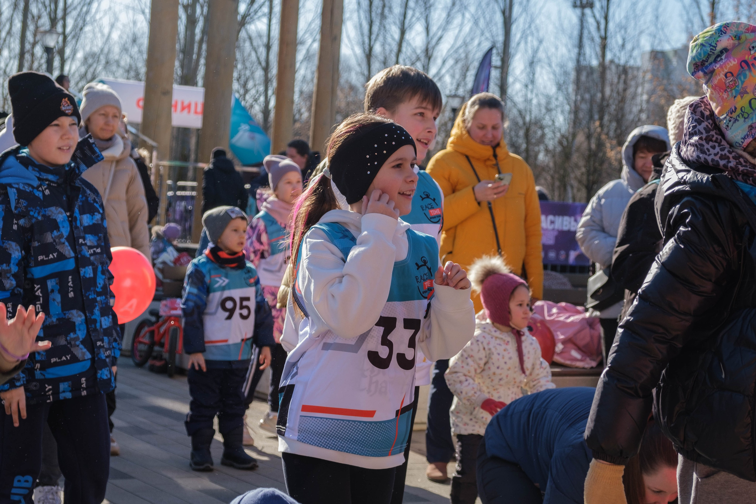 8 марта в парке. Фотограф Диана Иремадзе
