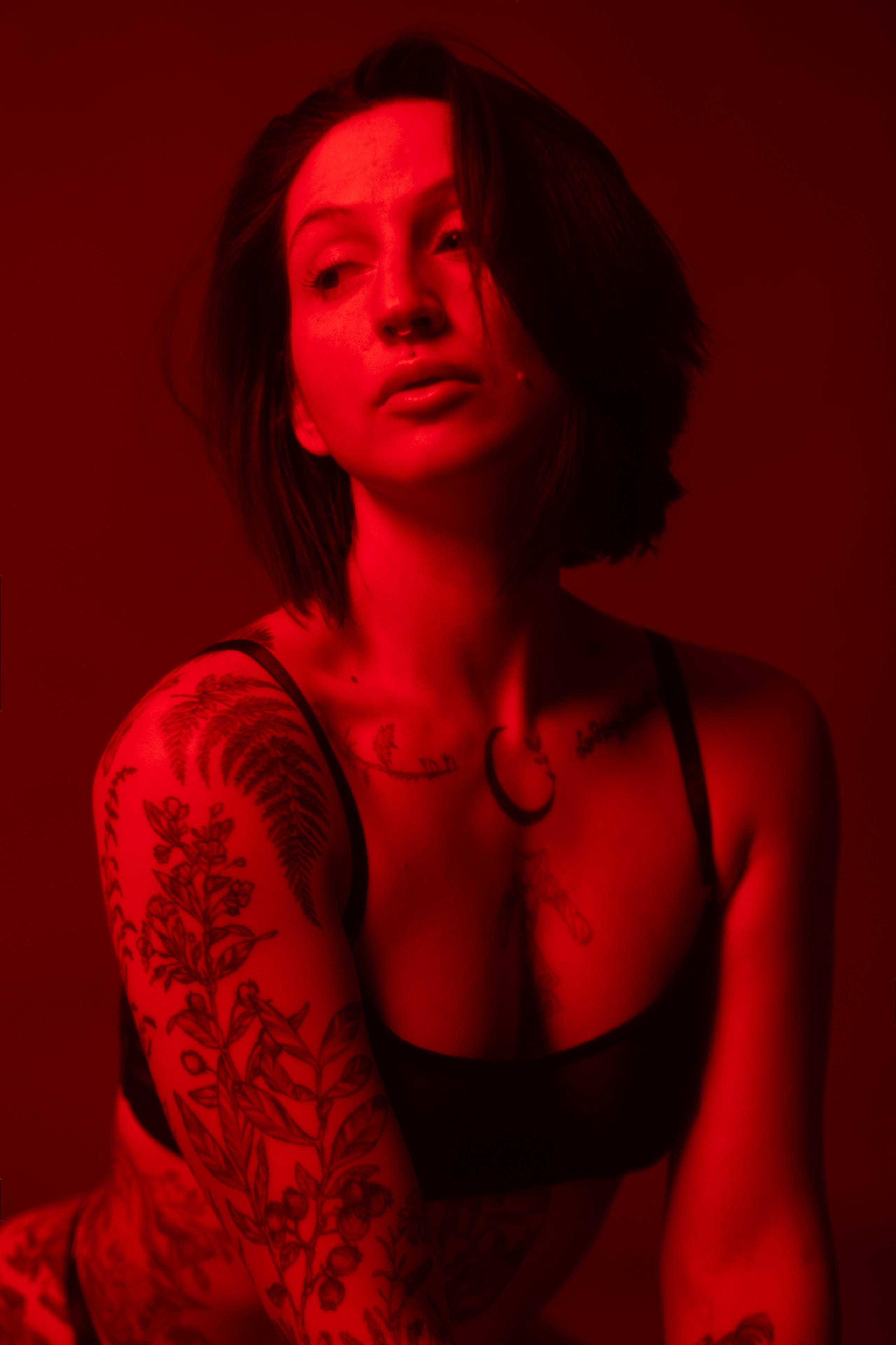 Красное настроение Алексы. Фотограф Коробова Екатерина