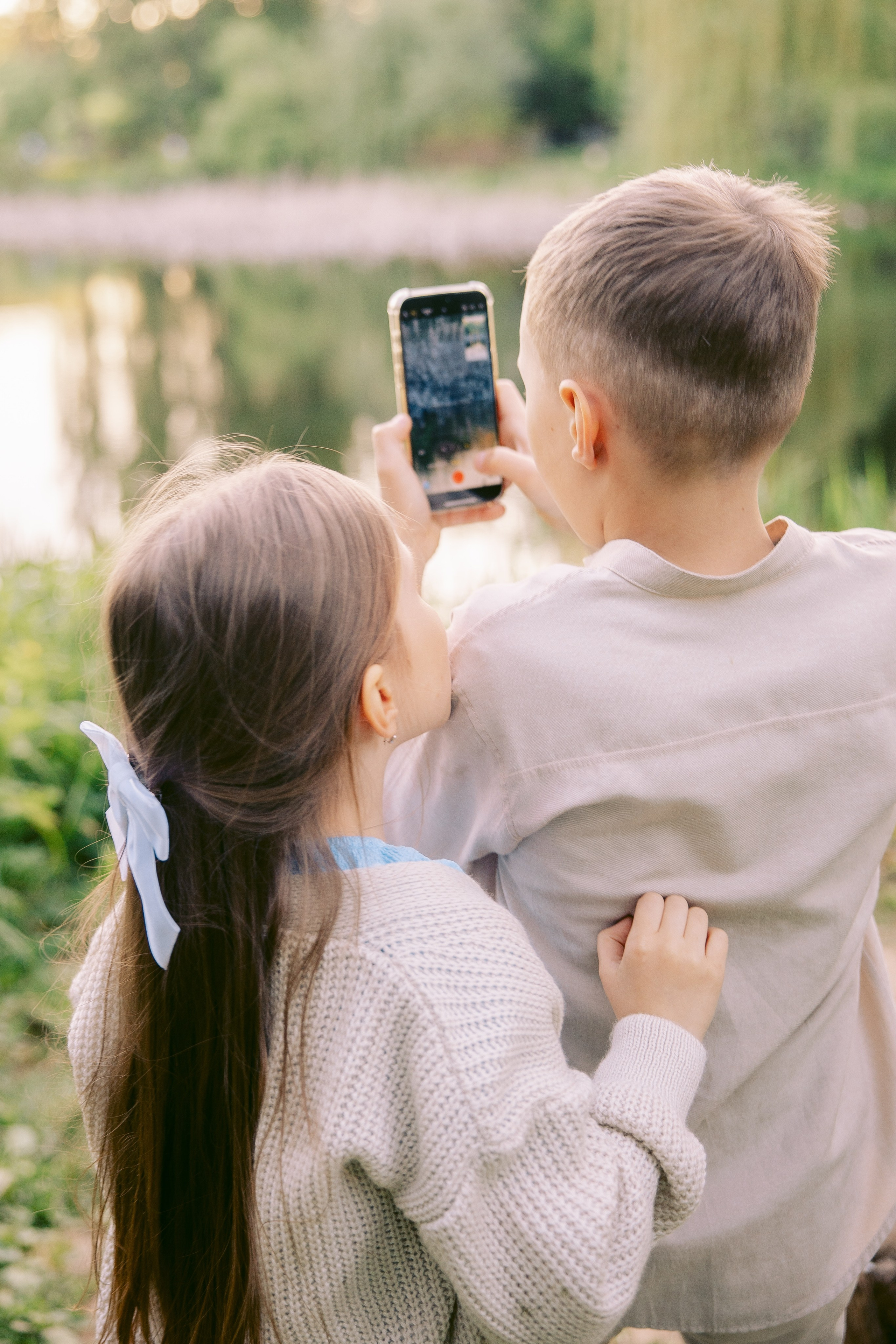 Семейная фотосессия в парке Ботанический сад. Фотограф Москва — Павел Михайлов