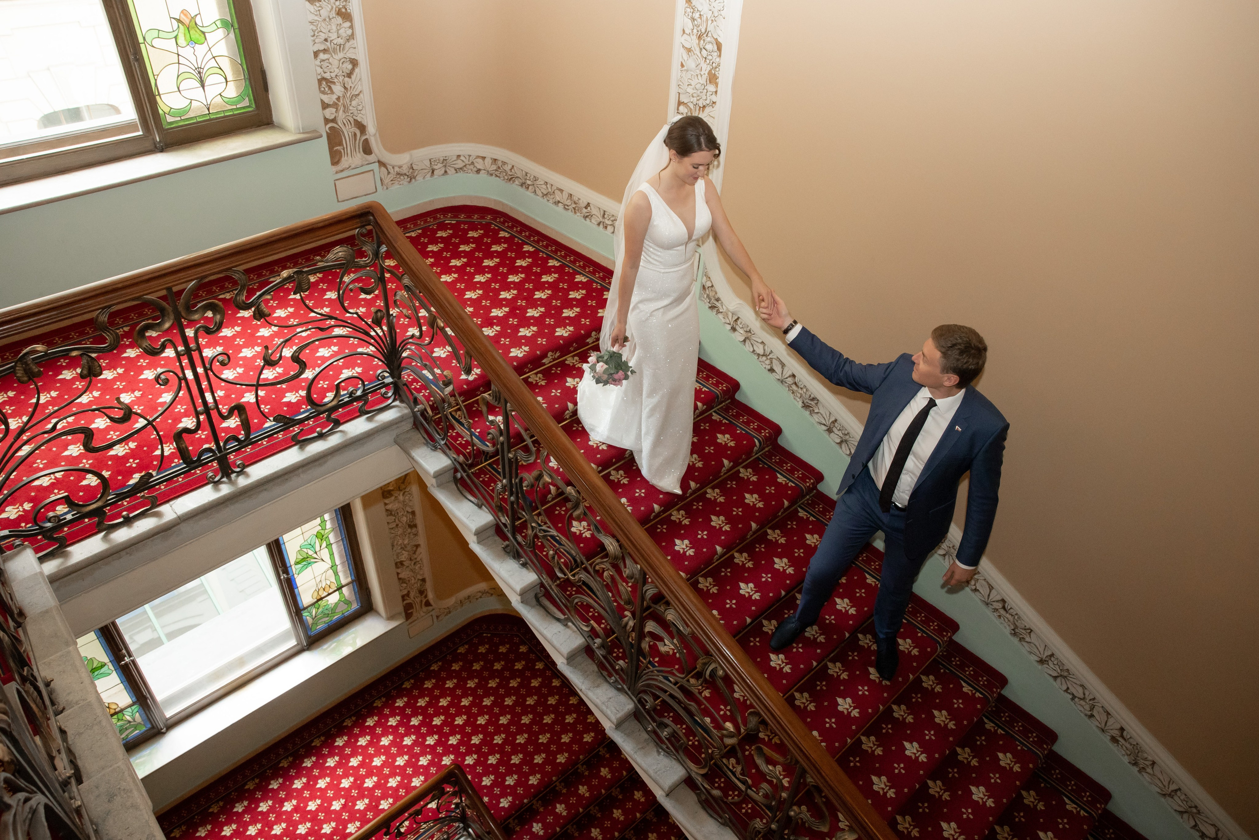 Татьяна и Антон, отель «Националь». Свадебный и репортажный фотограф (Москва, Королев и другие)