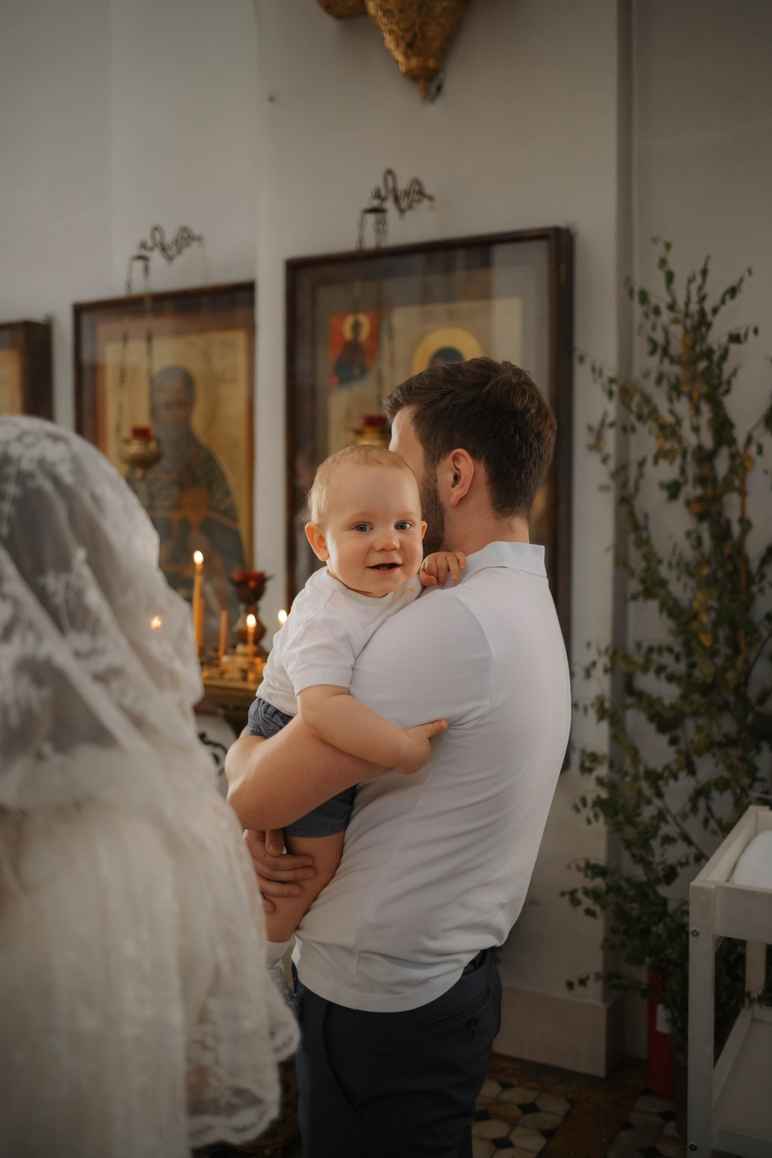 Крещение Миши. Семейный и детский фотограф в Москве Александра Нараевская