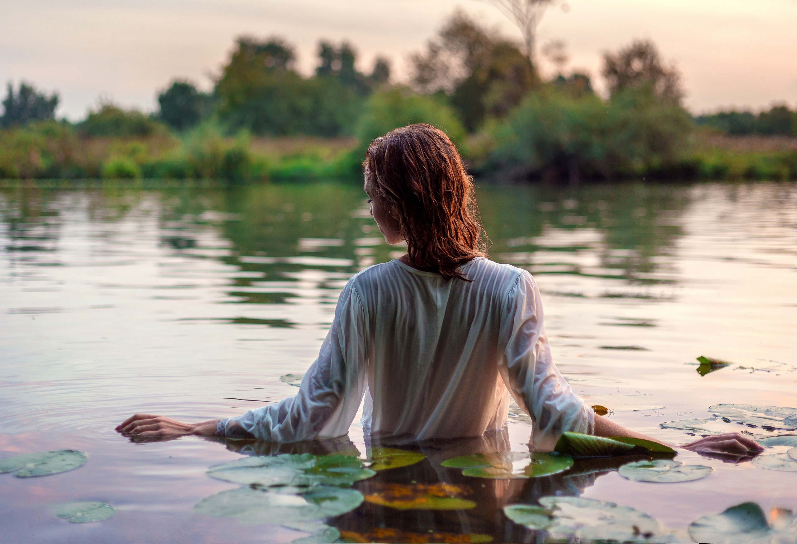 Улица & природа. Модель Москва каталожная и творческая съемка Anna Antlers