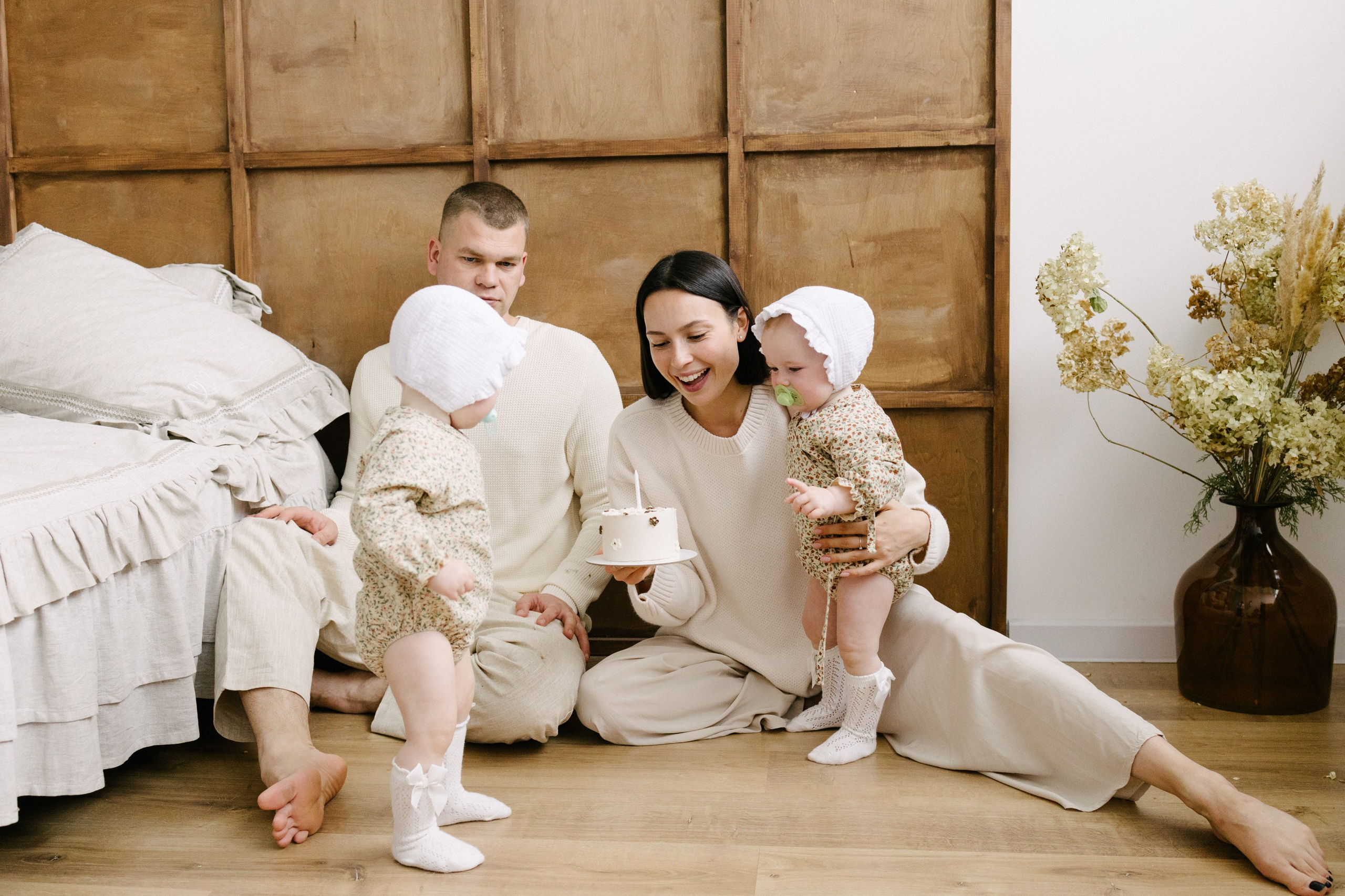 1 годик Василисы и Софы. Свадебный и семейный фотограф в Смоленске Галина Егорова