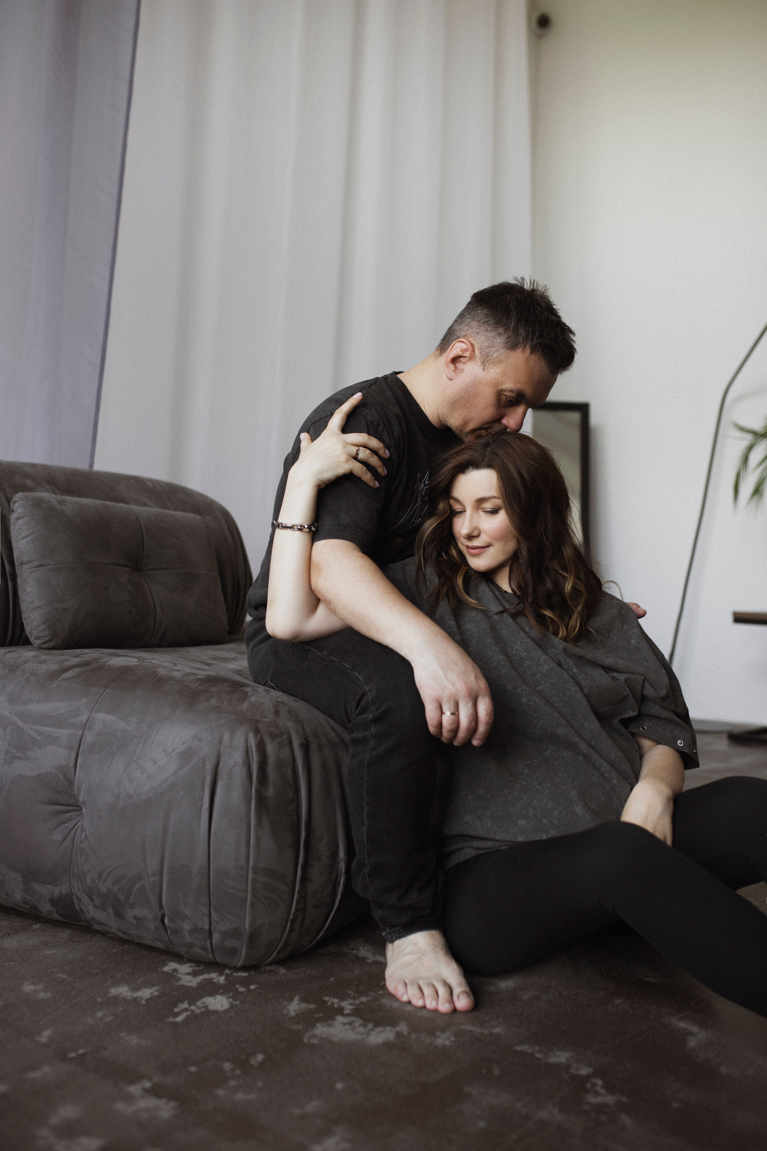 Семейная студийная фотосессия. Фотограф Яна Майорникова