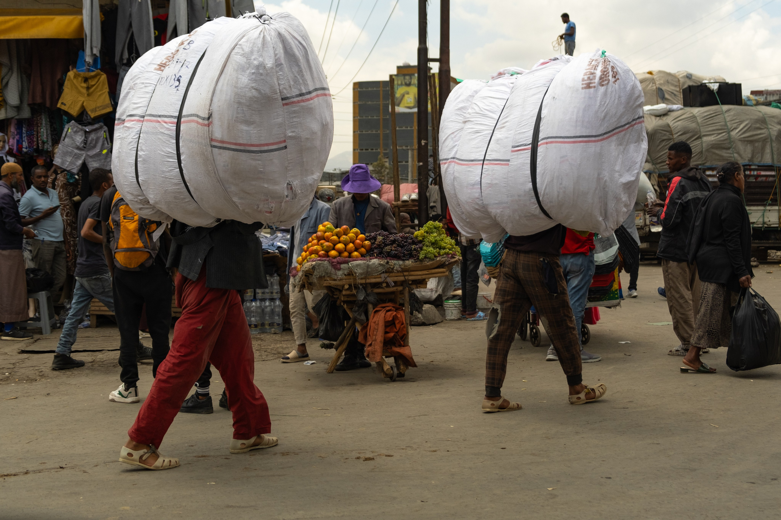 Рынок Меркато. Фотографии из путешествий