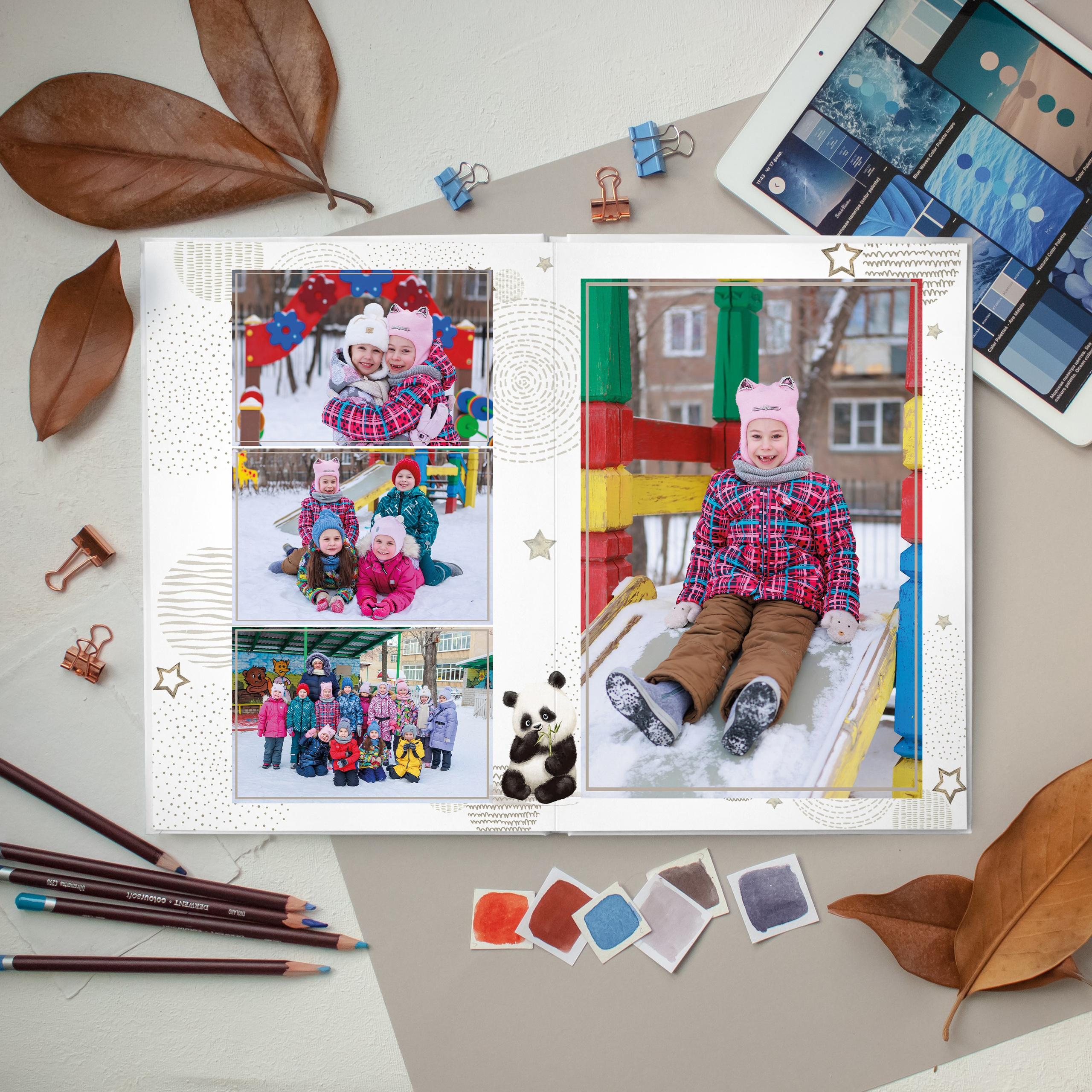 Альбом ПЕРСОНАЛЬНЫЙ 8 страниц 2800р. Бигильдина Роза фотограф в Челябинске. Выпускные альбомы