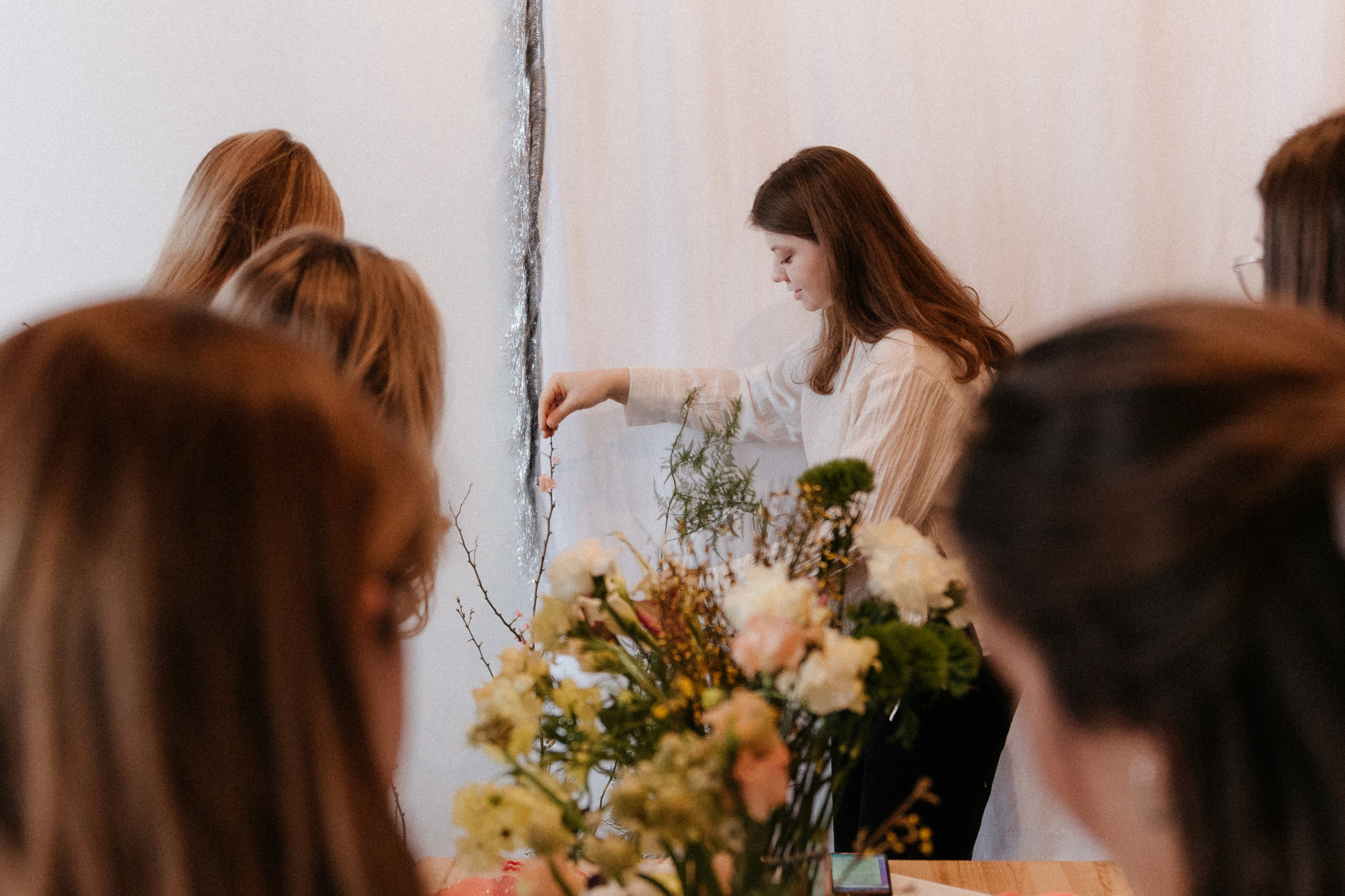 Мастер Класс по созданию Экибаны. Фотограф Муратова Алена