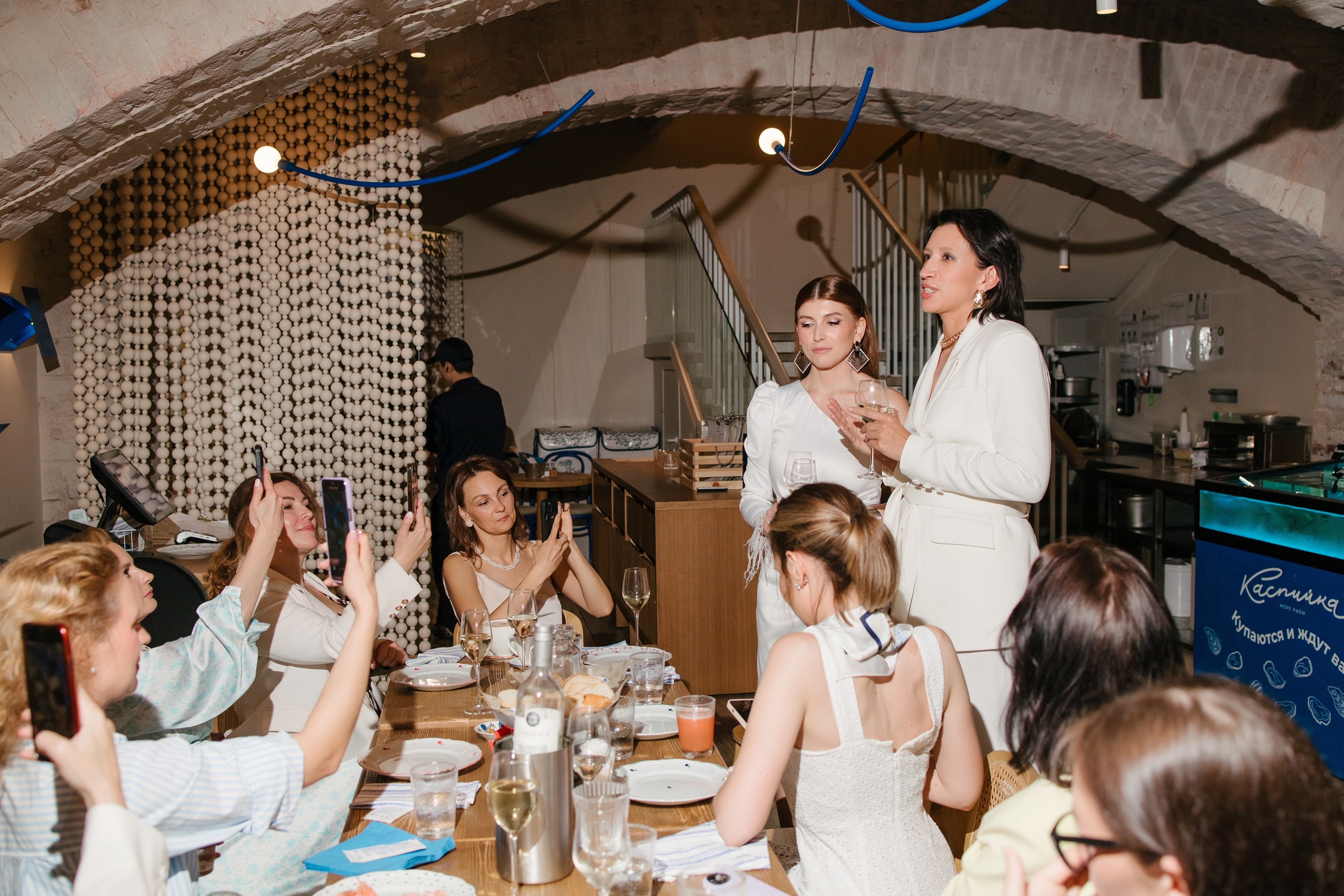 День рождения. Ресторан Каспийка. Свадебный фотограф Москва Воронеж Ленкова Ксения