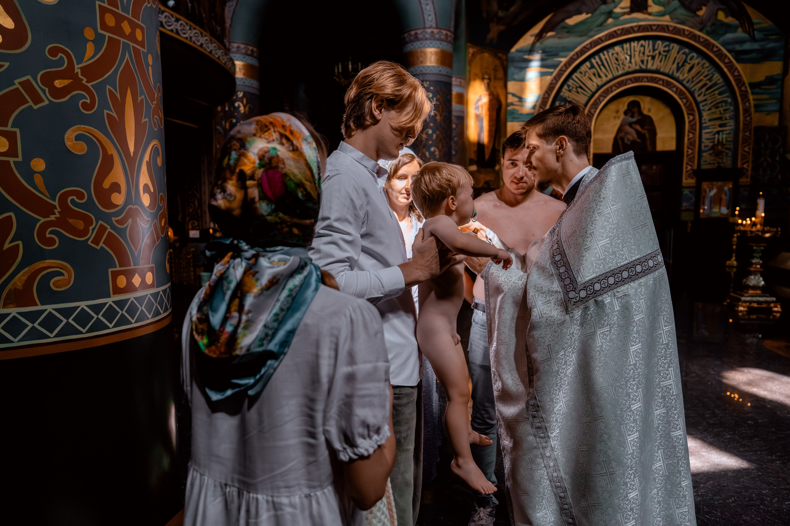 Крещение Матвея. Репортажный фотограф в Красной Поляне и Сочи Павлюченко Екатерина
