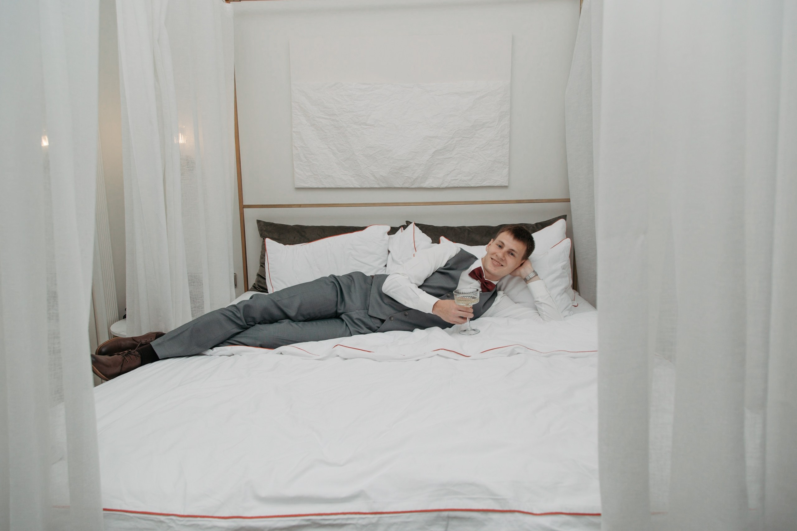 Александра и Илья. Свадебный фотограф в Москве Озерова Анастасия