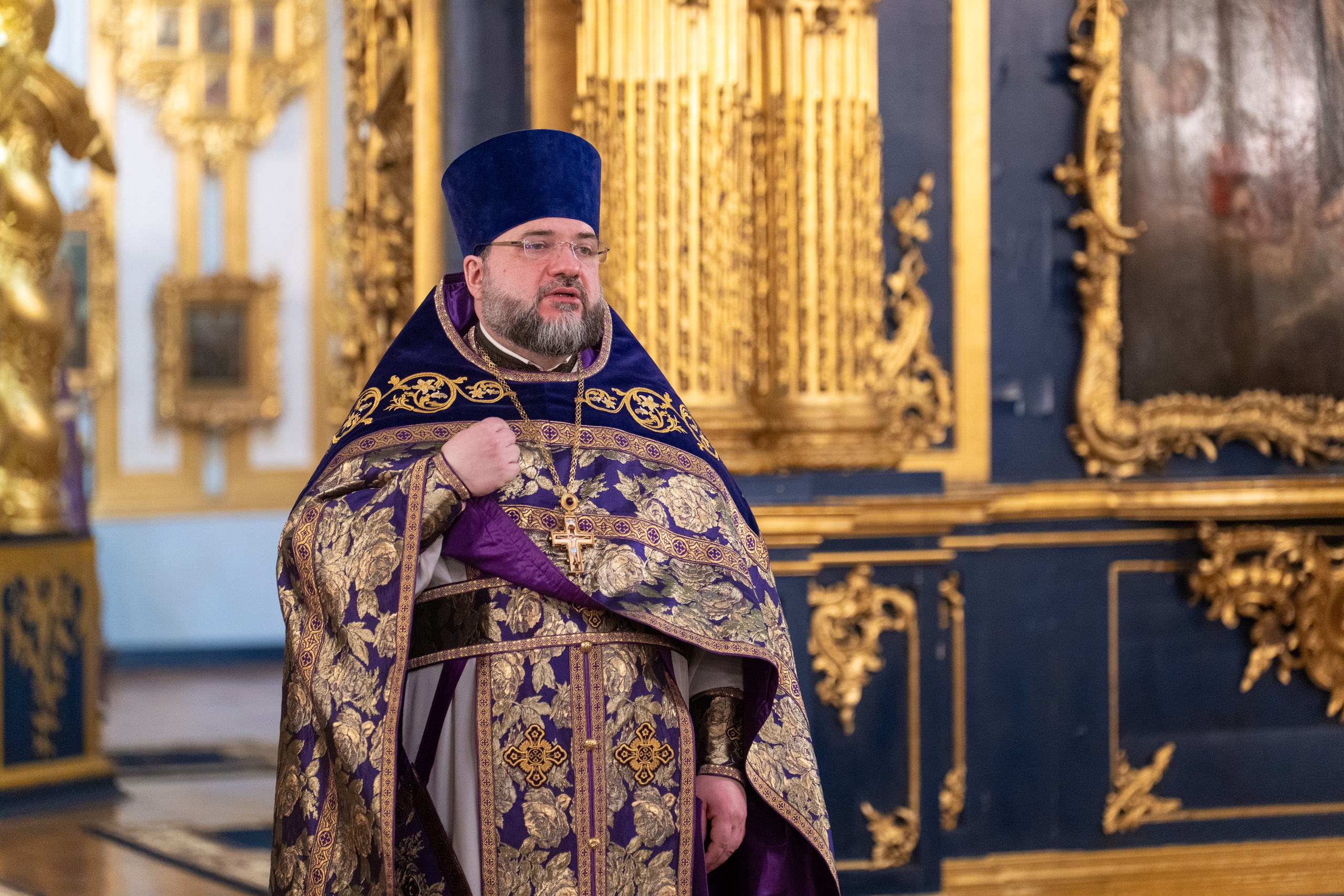 Воскресное бдение в канун Недели Крестопоклонной. НИКОЛО-БОГОЯВЛЕНСКИЙ МОРСКОЙ СОБОР