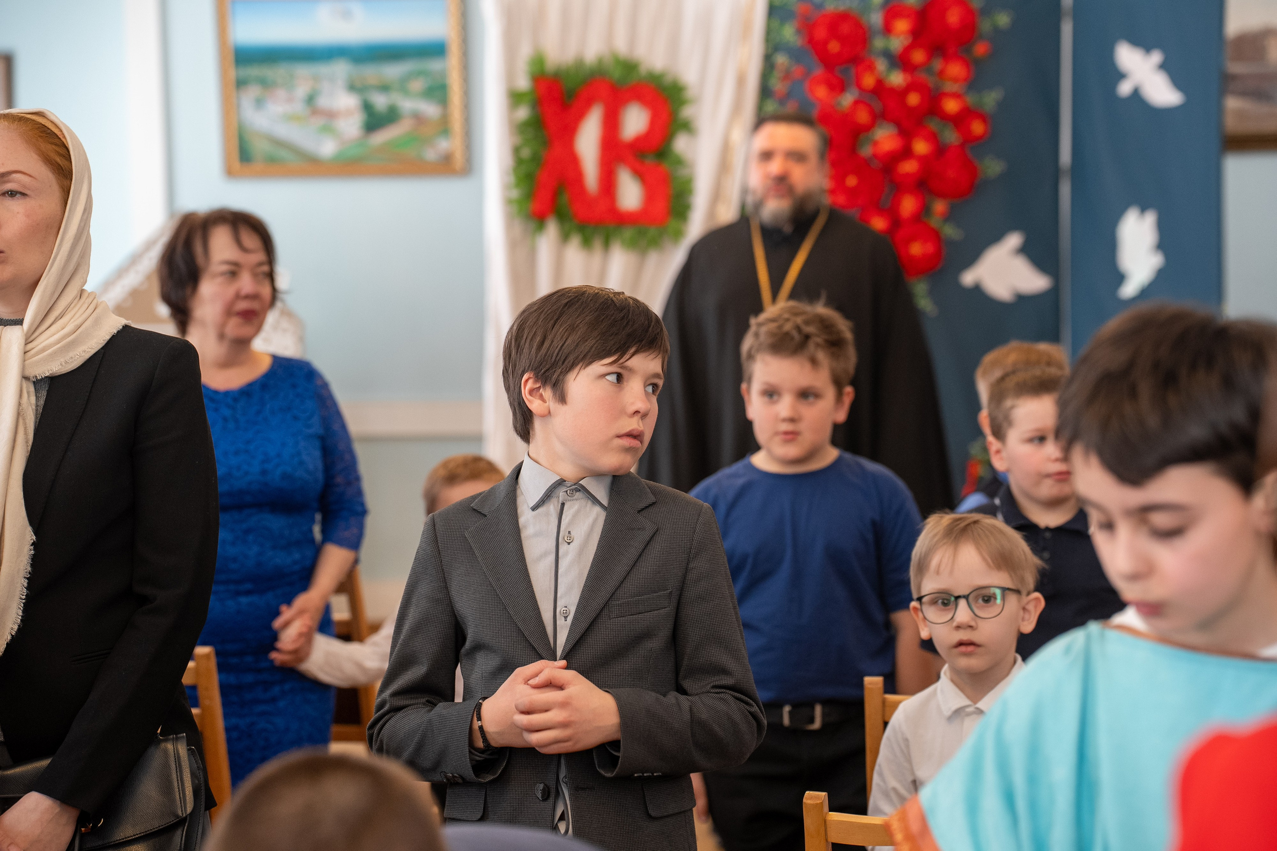 СВЕТЛАЯ ПАСХА В ВОСКРЕСНОЙ ШКОЛЕ. НИКОЛО-БОГОЯВЛЕНСКИЙ МОРСКОЙ СОБОР