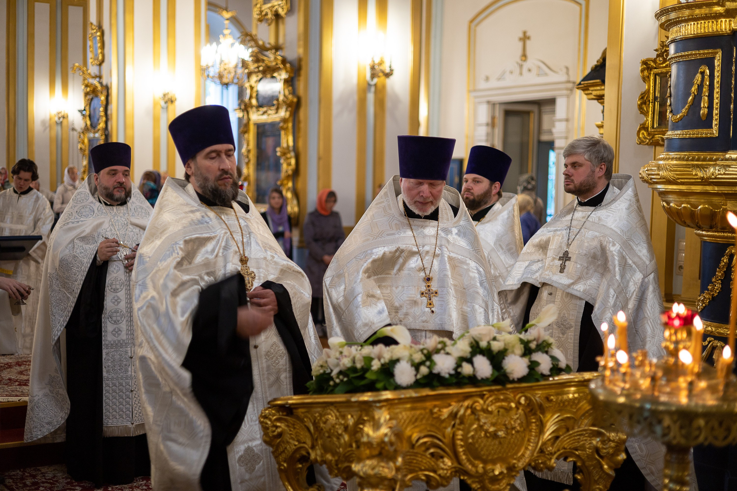 ВСЕНОЩНОЕ БДЕНИЕ В КАНУН ПРАЗДНИКА ВОЗНЕСЕНИЯ ГОСПОДНЯ. НИКОЛО-БОГОЯВЛЕНСКИЙ МОРСКОЙ СОБОР